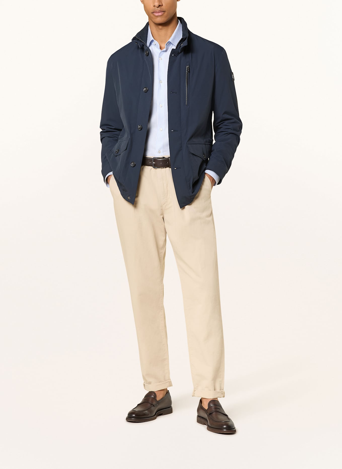 MILESTONE Fieldjacket MSHARLOW: DUNKELBLAU