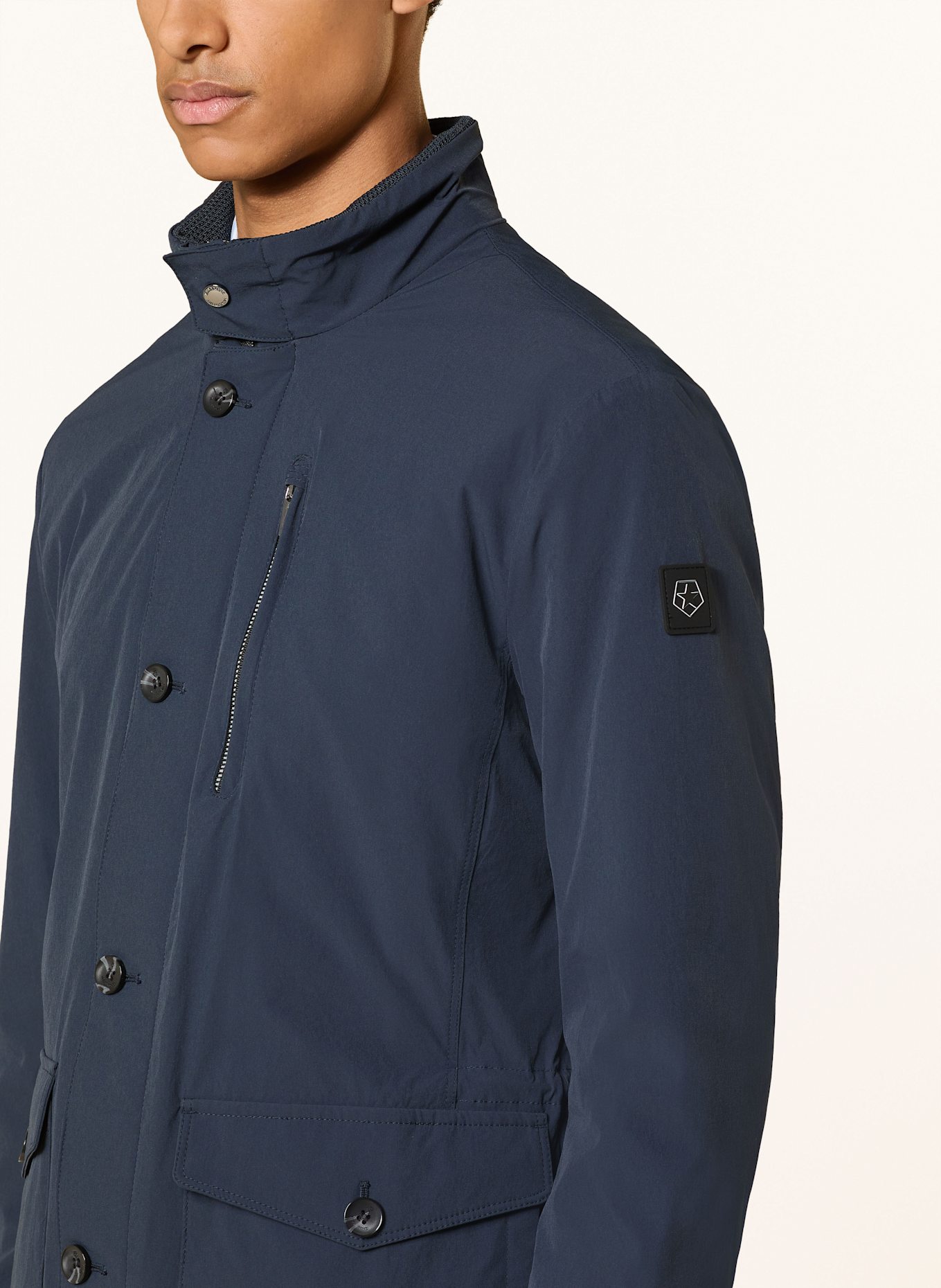 MILESTONE Fieldjacket MSHARLOW: DUNKELBLAU