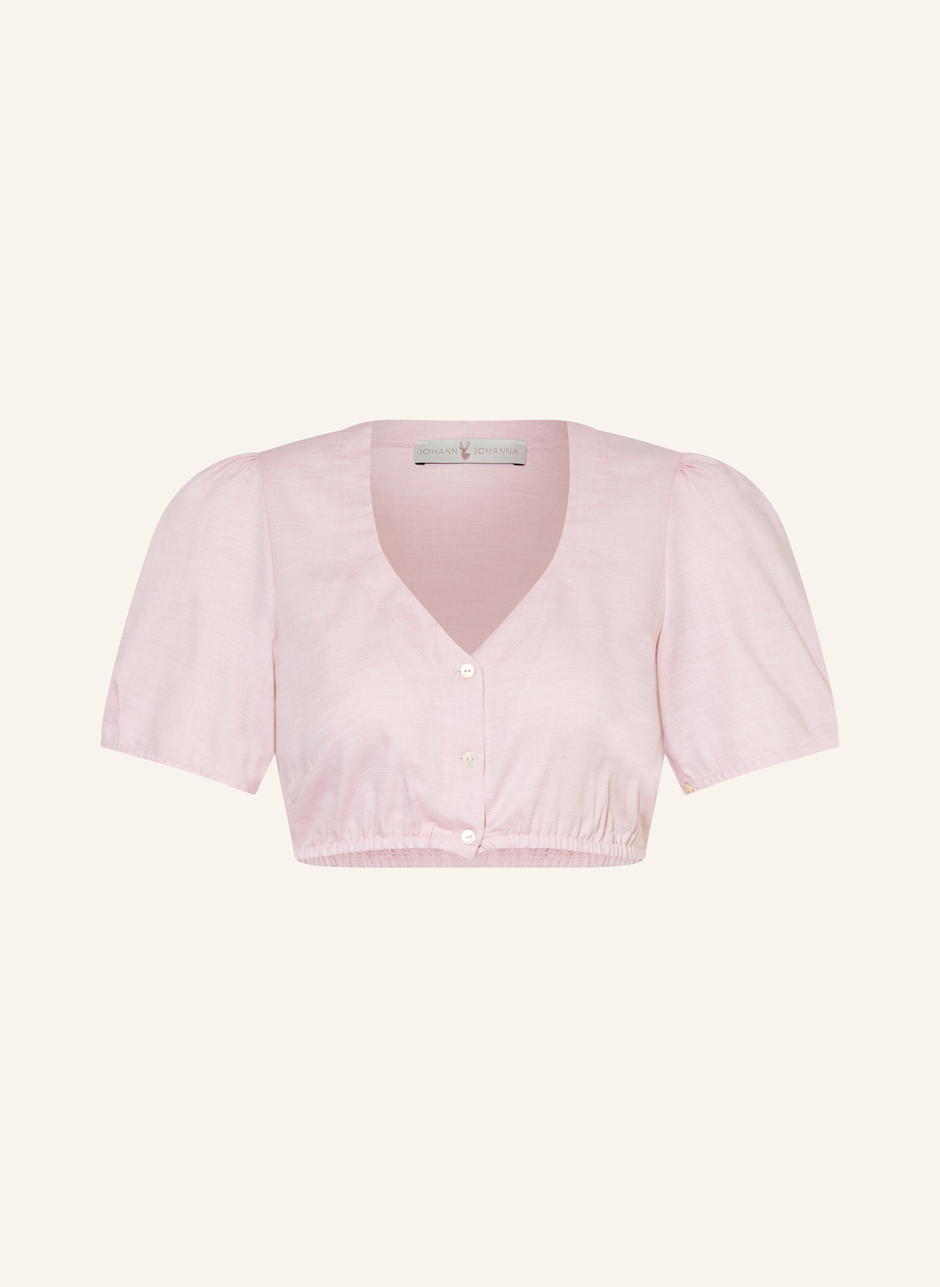 Johann & Johanna Dirndl blouse: LIGHT PINK