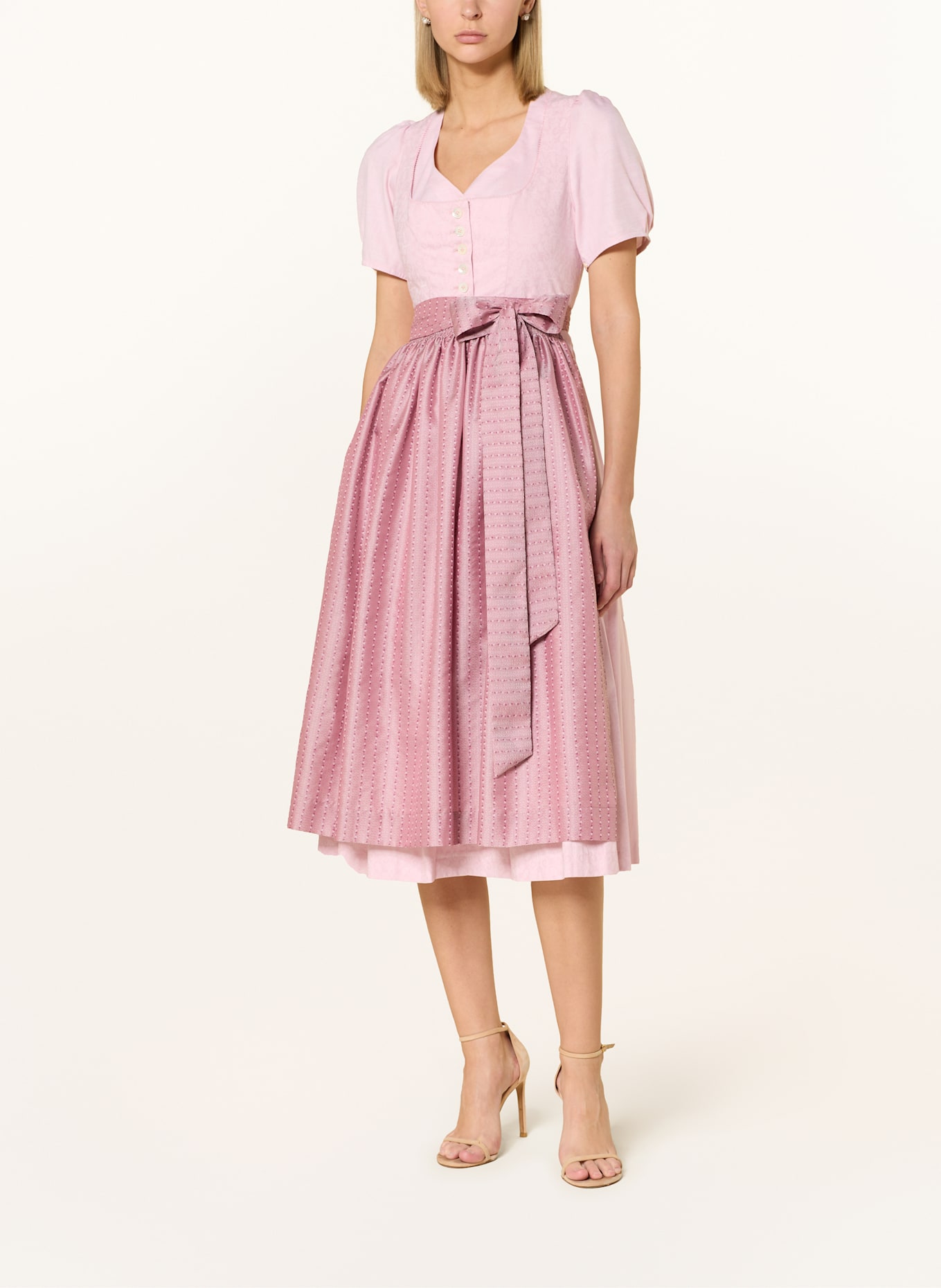 Johann & Johanna Dirndl blouse: LIGHT PINK