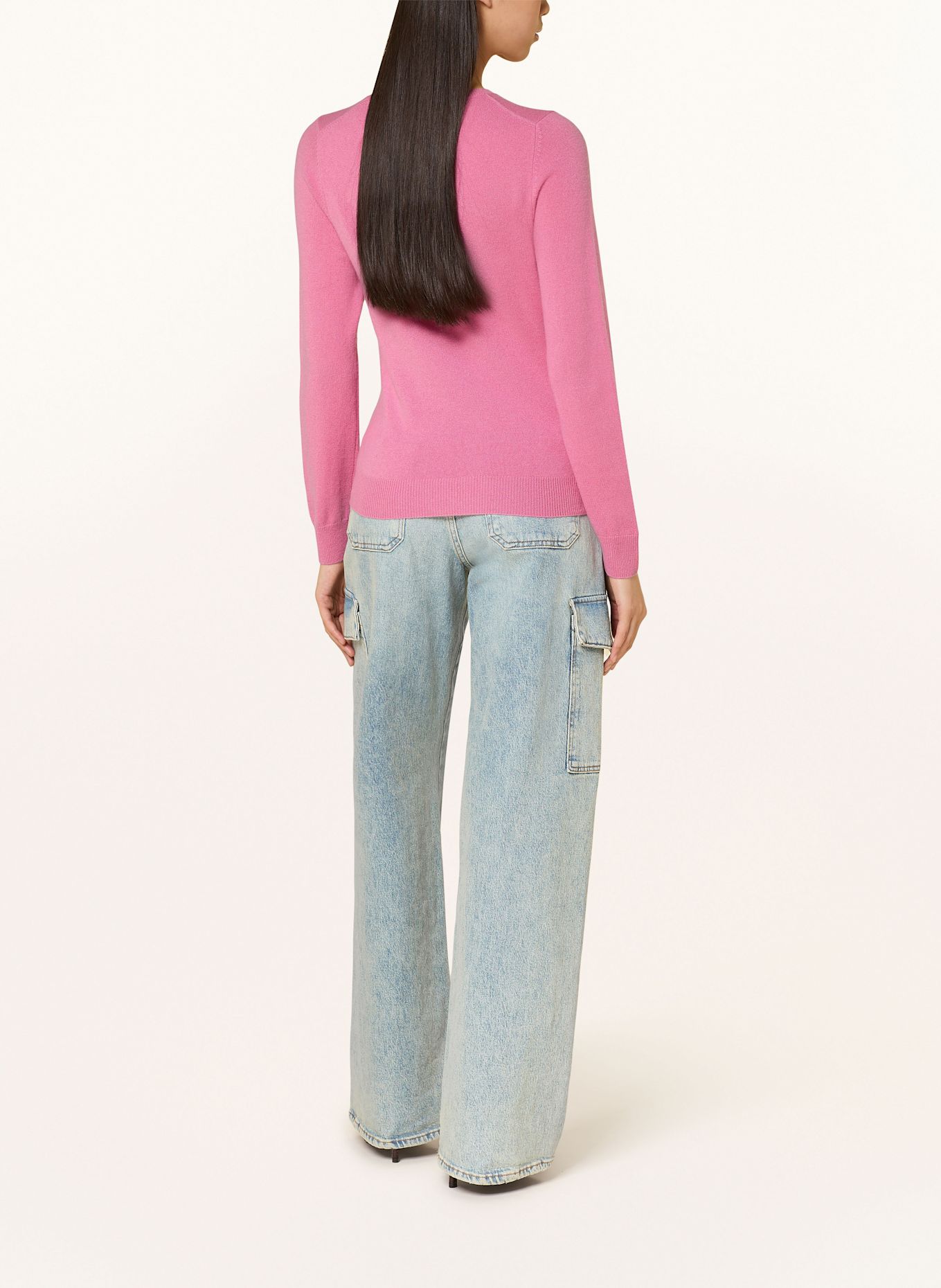 REPEAT Kašmírový svetr: RŮŽOVÁ