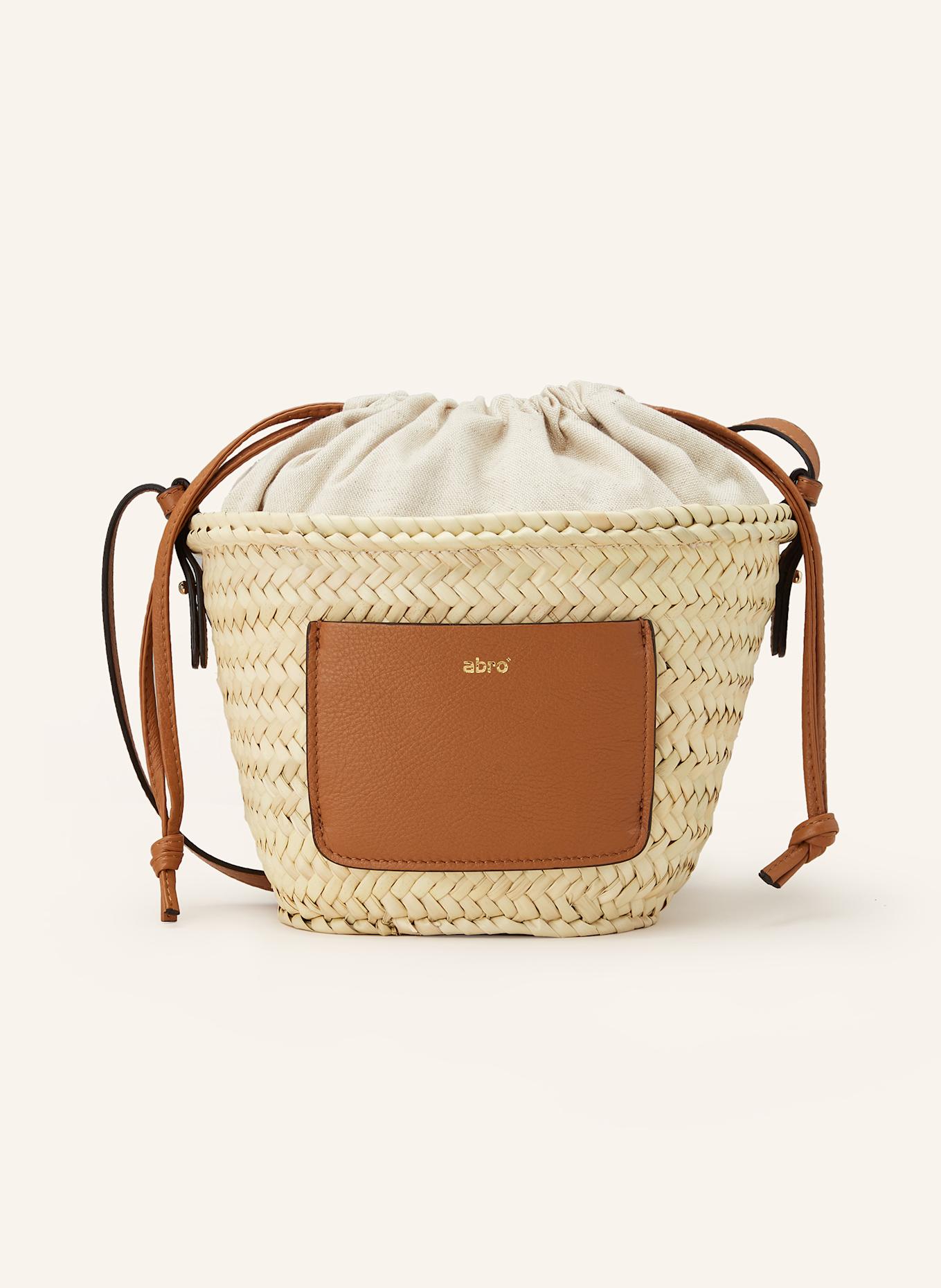 abro Umhängetasche GEMMA XS: BRAUN