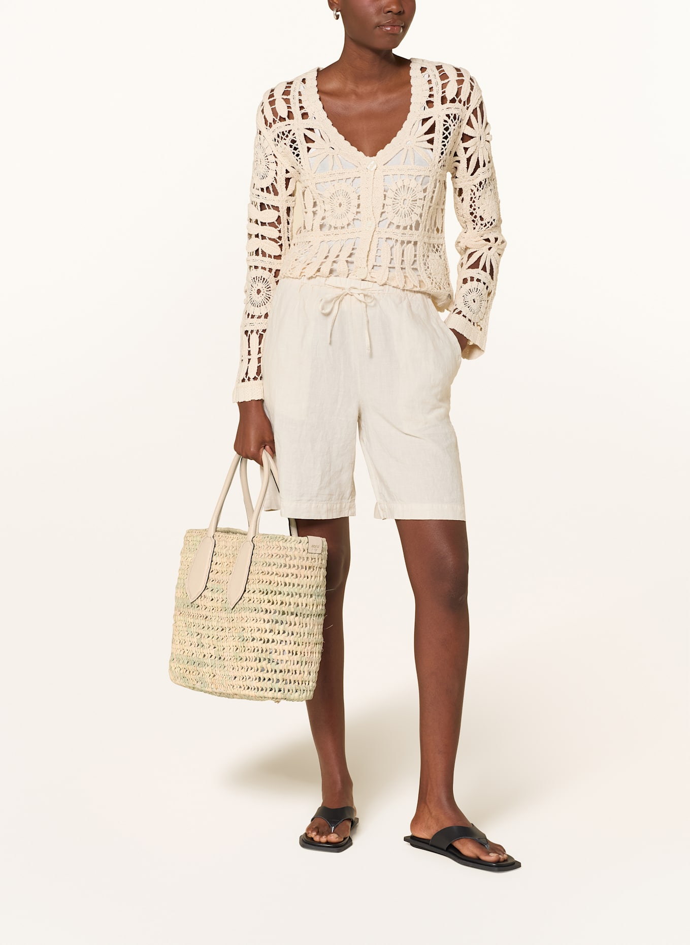 abro Shopper LOLA LARGE: BEIGE