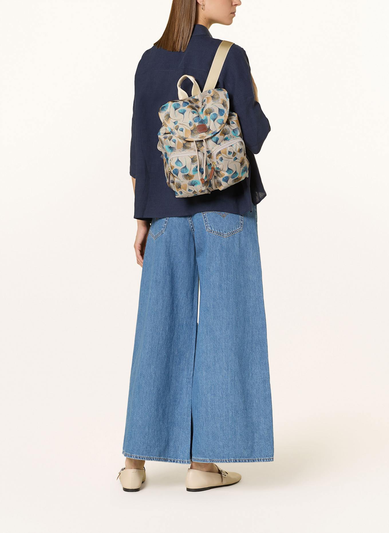 BRIC'S Batoh X-COLLECTION: TMAVĚ ŽLUTÁ / TYRKYSOVÁ / ČERNÁ