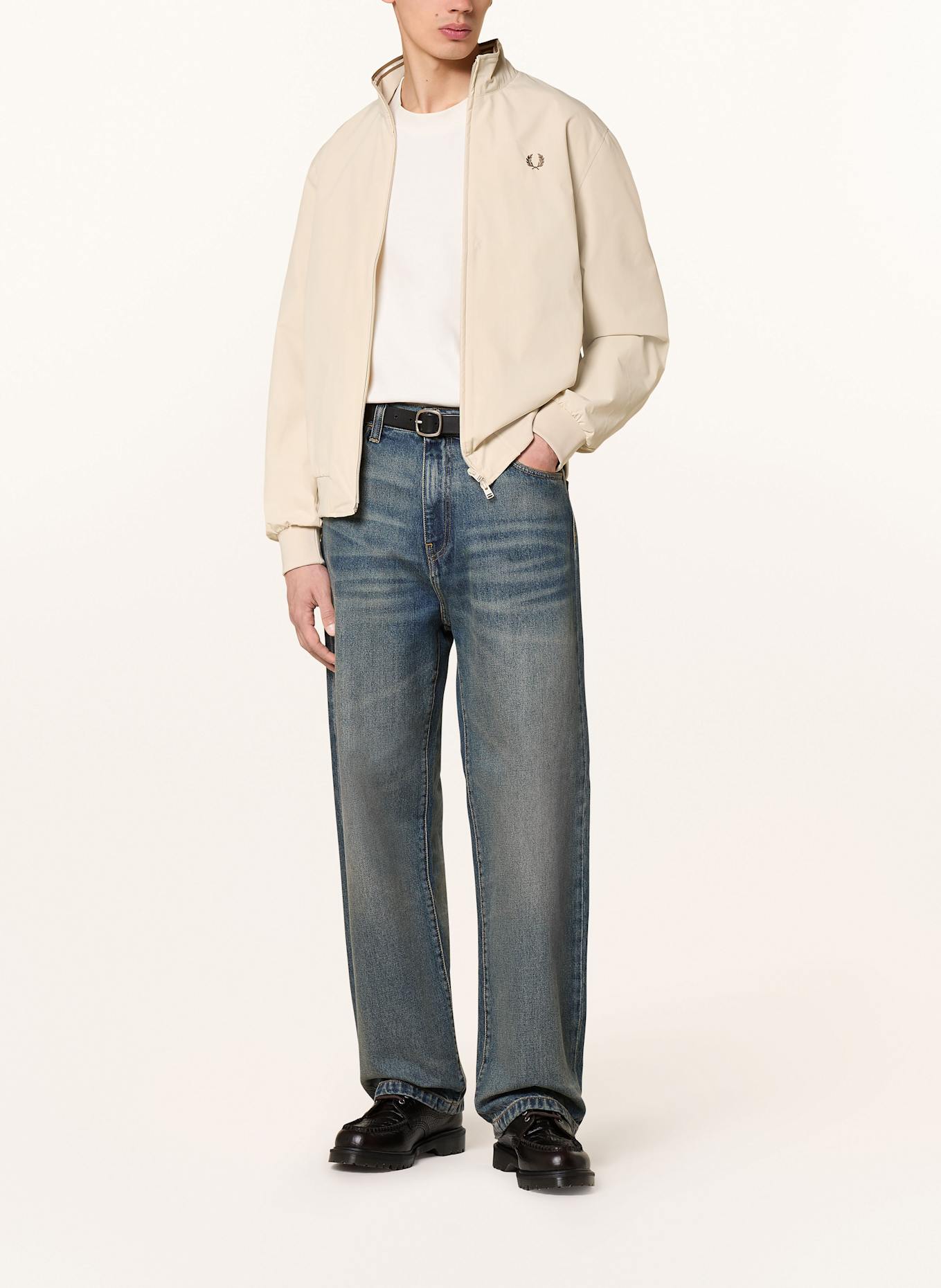 FRED PERRY Bluzon BRENTHAM: KREMOWY