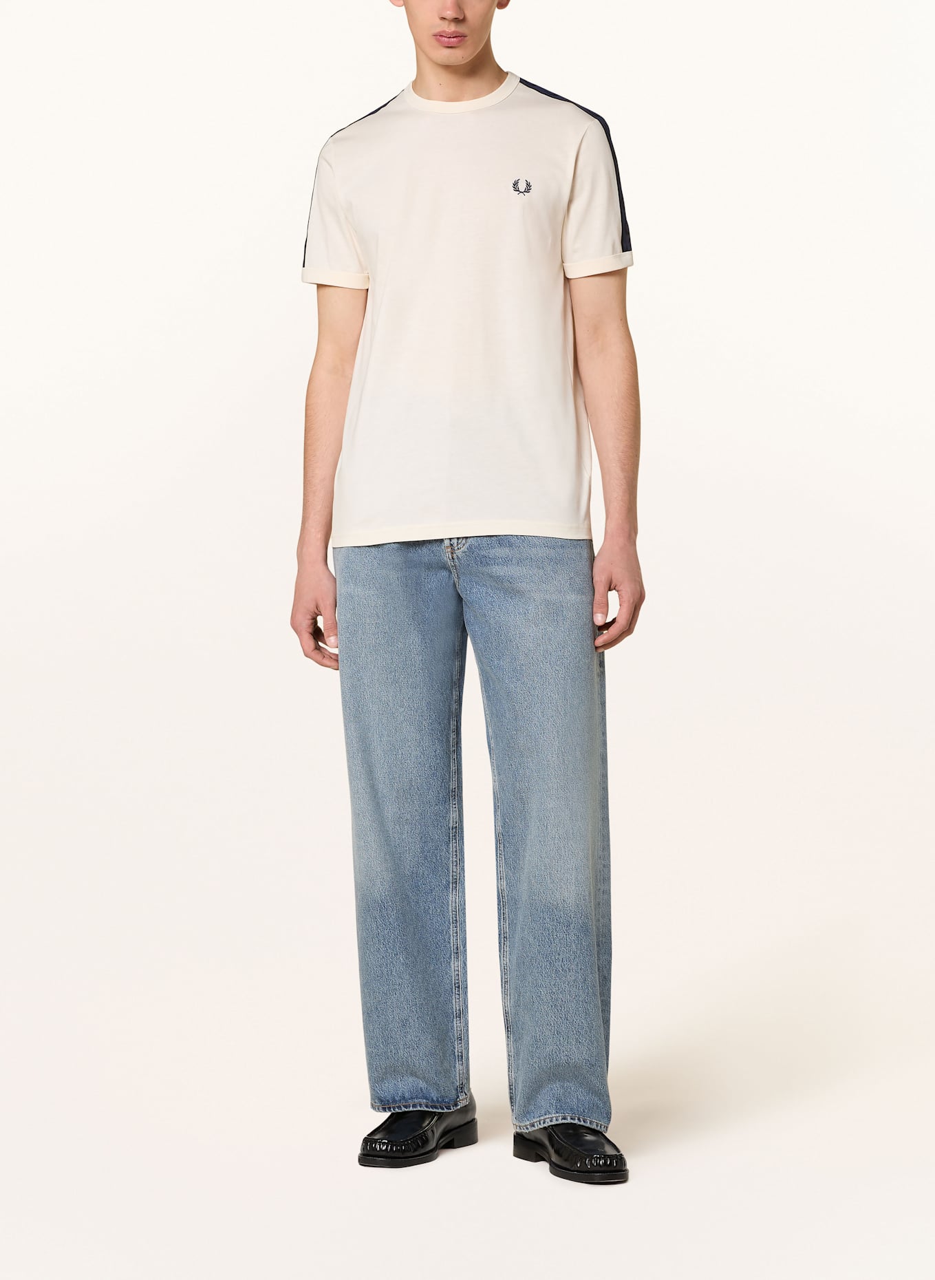 FRED PERRY T-Shirt, Farbe: ECRU (Bild 2)