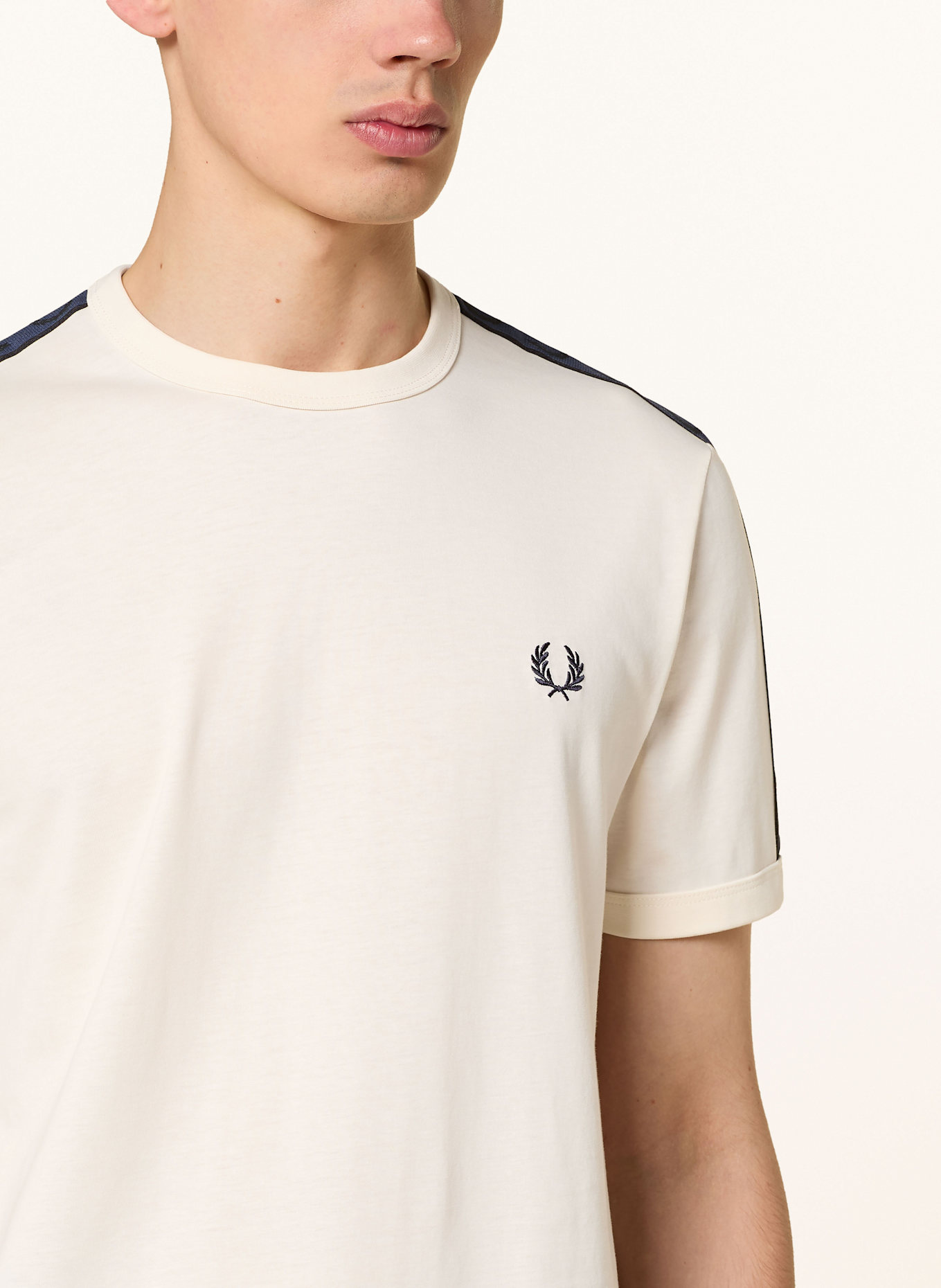 FRED PERRY T-Shirt, Farbe: ECRU (Bild 4)