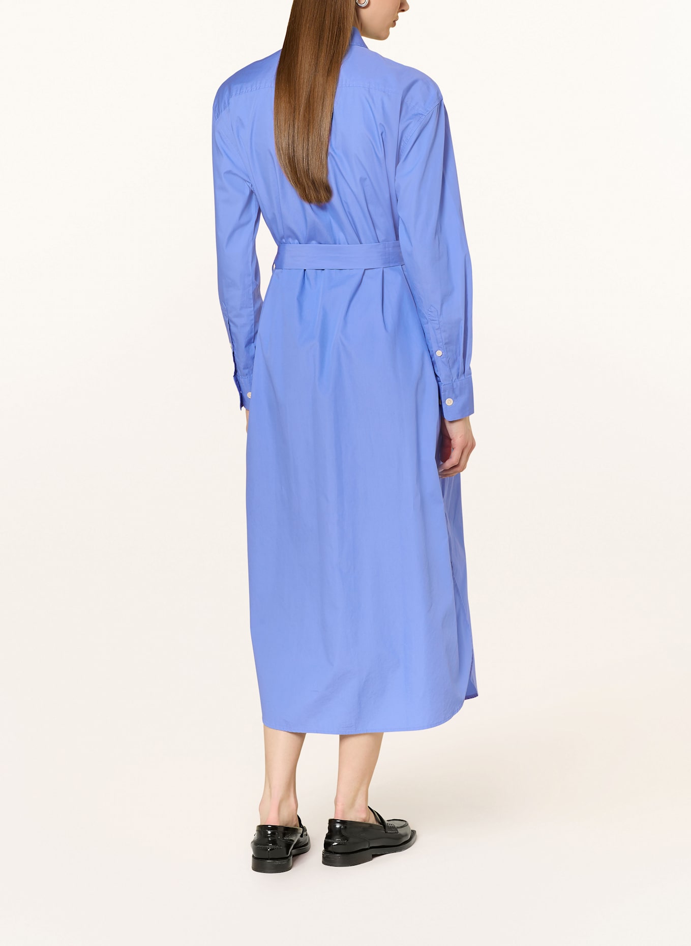 GANT Hemdblusenkleid: HELLBLAU