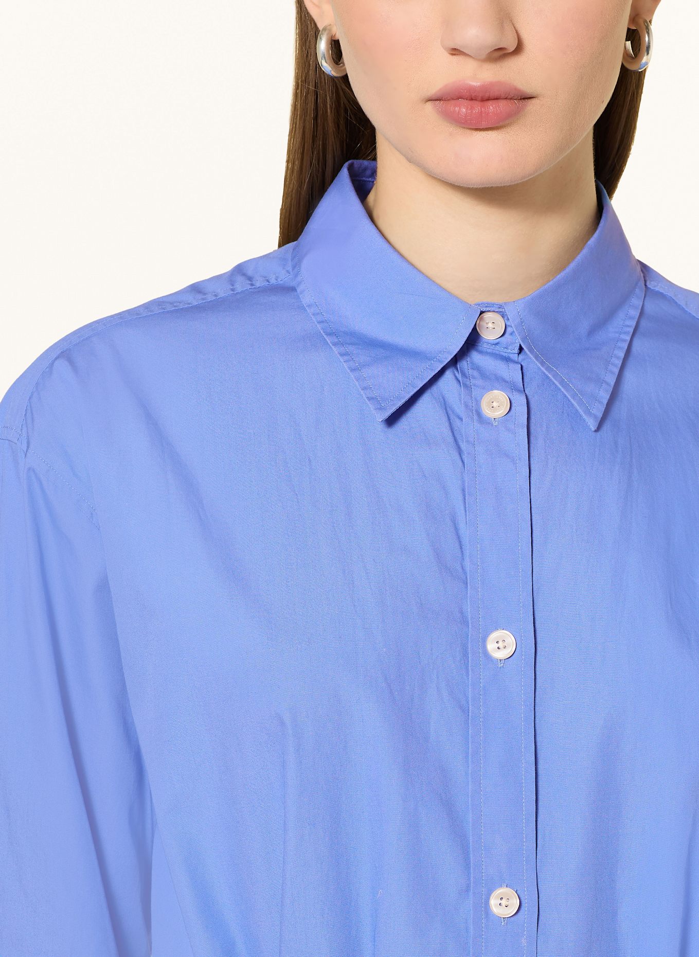 GANT Hemdblusenkleid: HELLBLAU