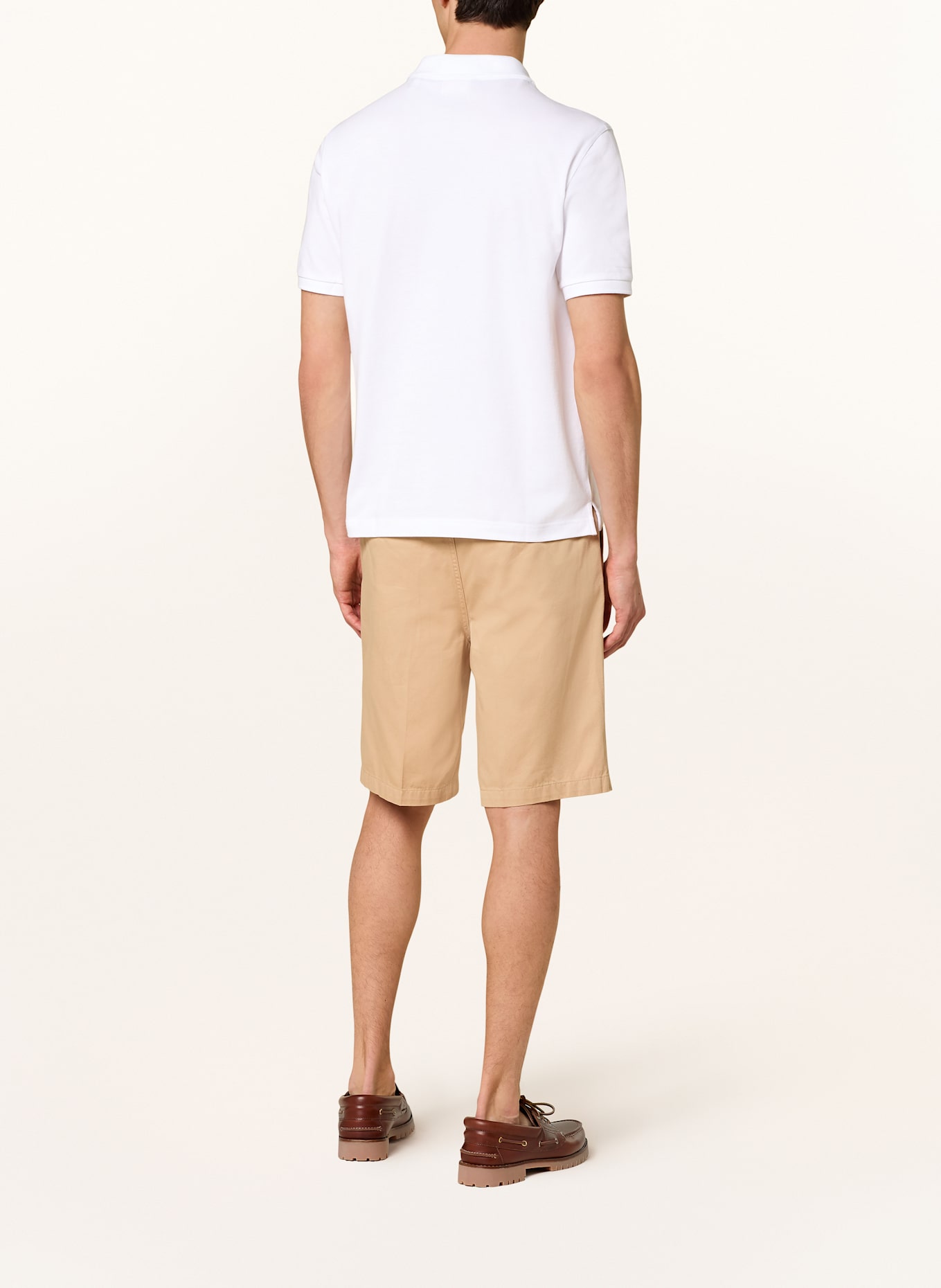 GANT Piqué-Poloshirt: WEISS
