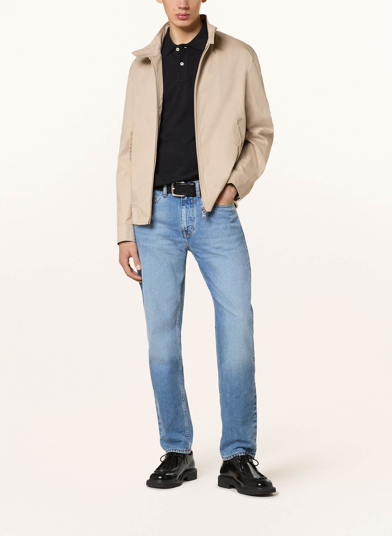 GANT Piqué-Poloshirt: SCHWARZ