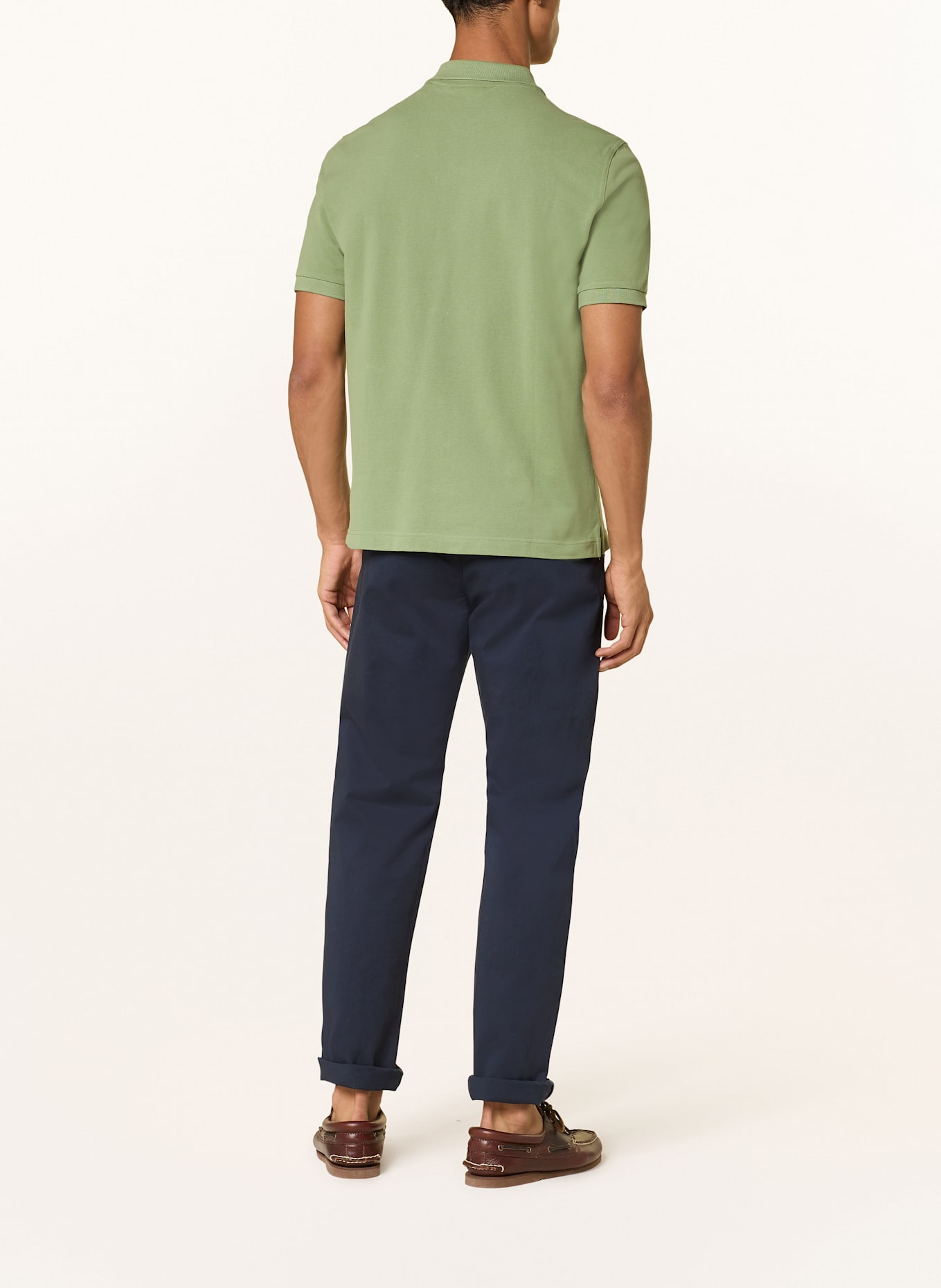 GANT Piqué-Poloshirt: HELLGRÜN