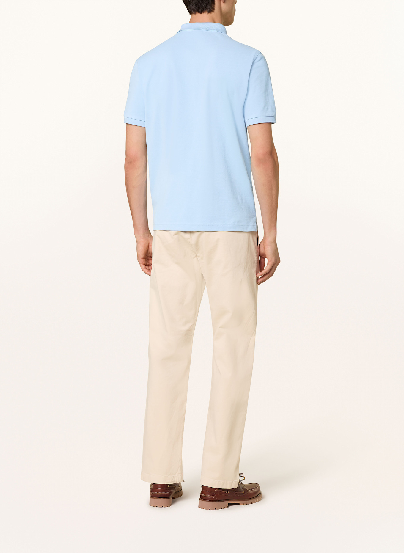 GANT Piqué-Poloshirt: HELLBLAU