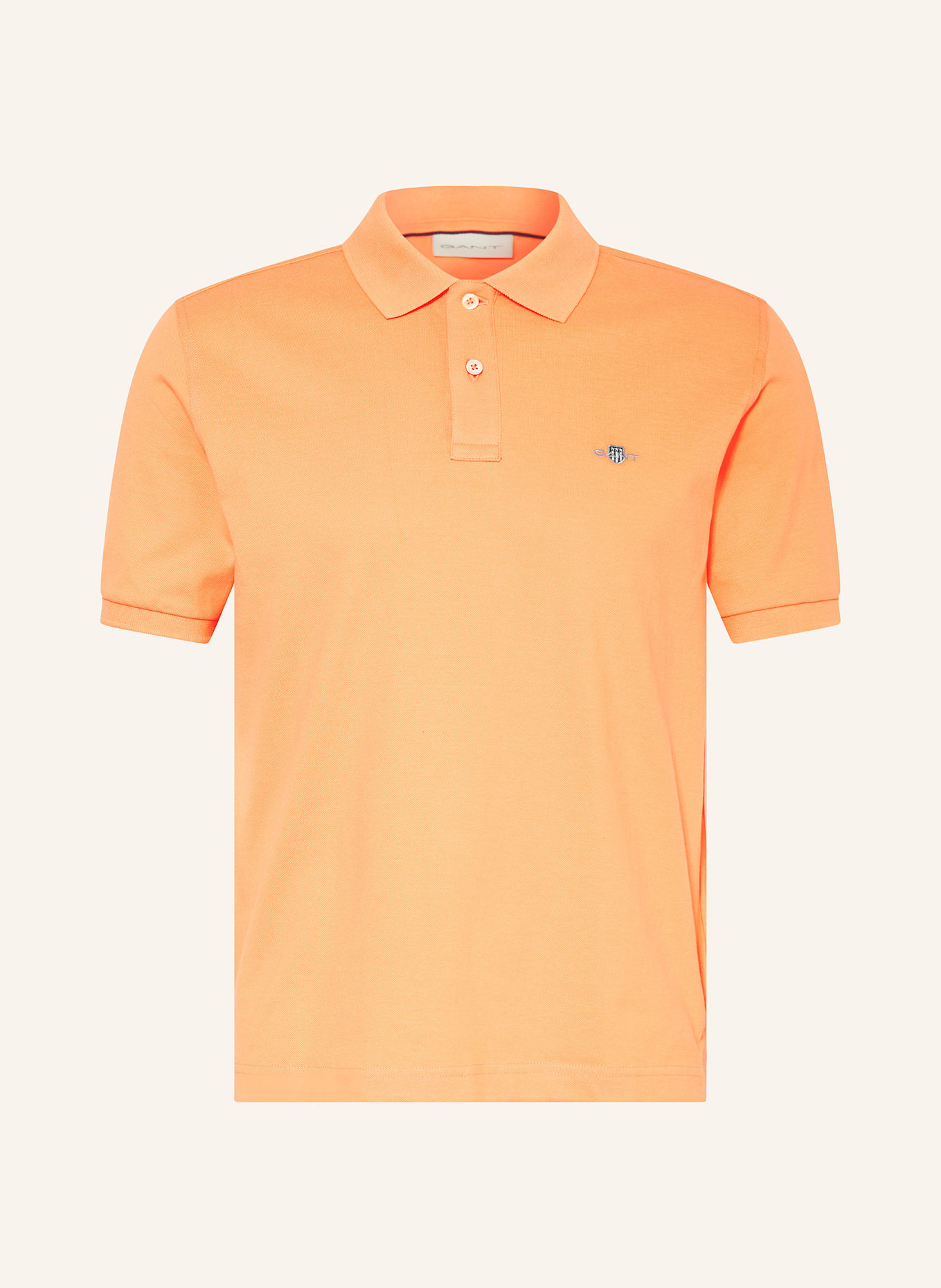 GANT Piqué-Poloshirt: HELLORANGE