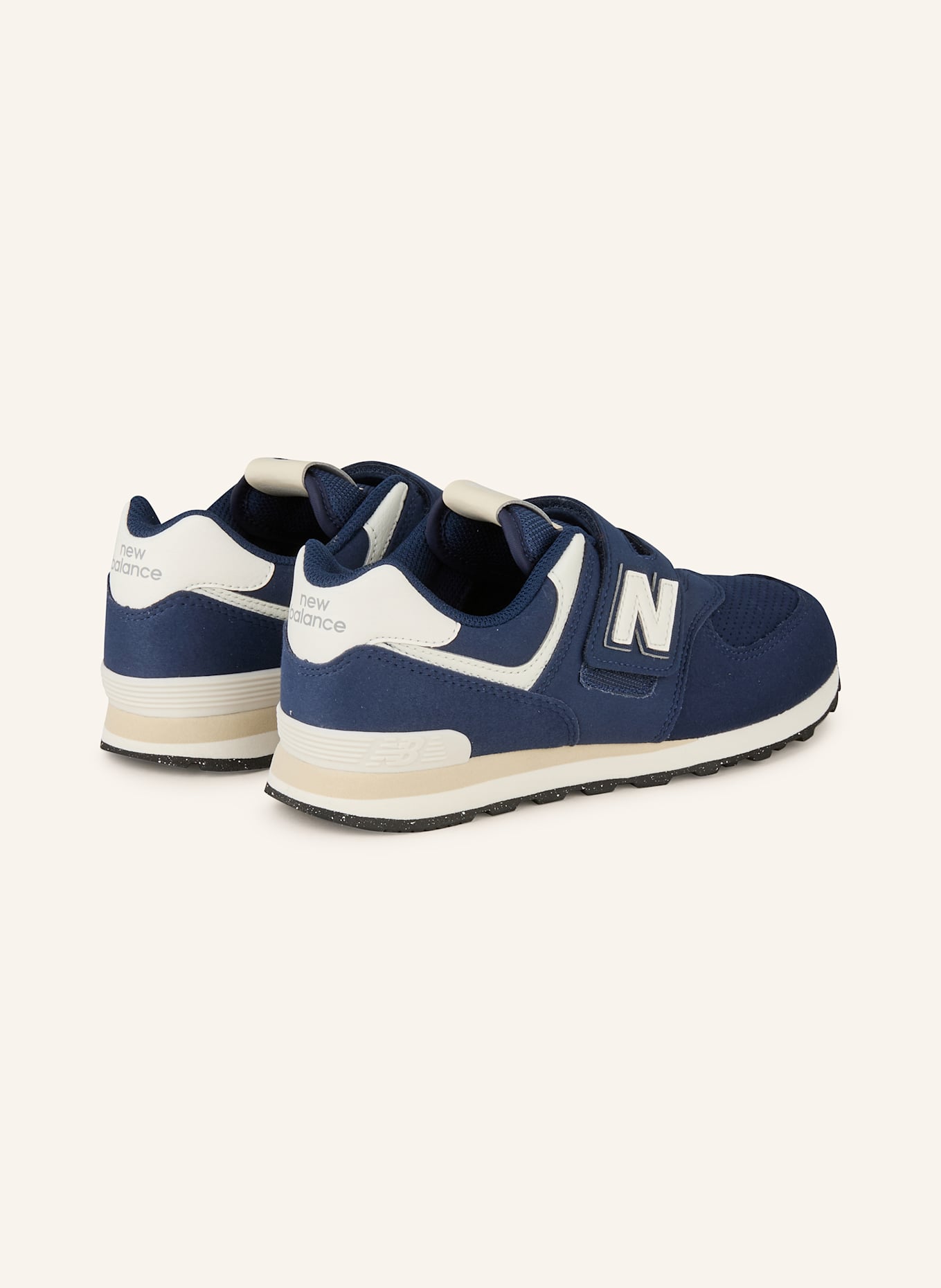 new balance Sneaker 574: DUNKELBLAU / WEISS