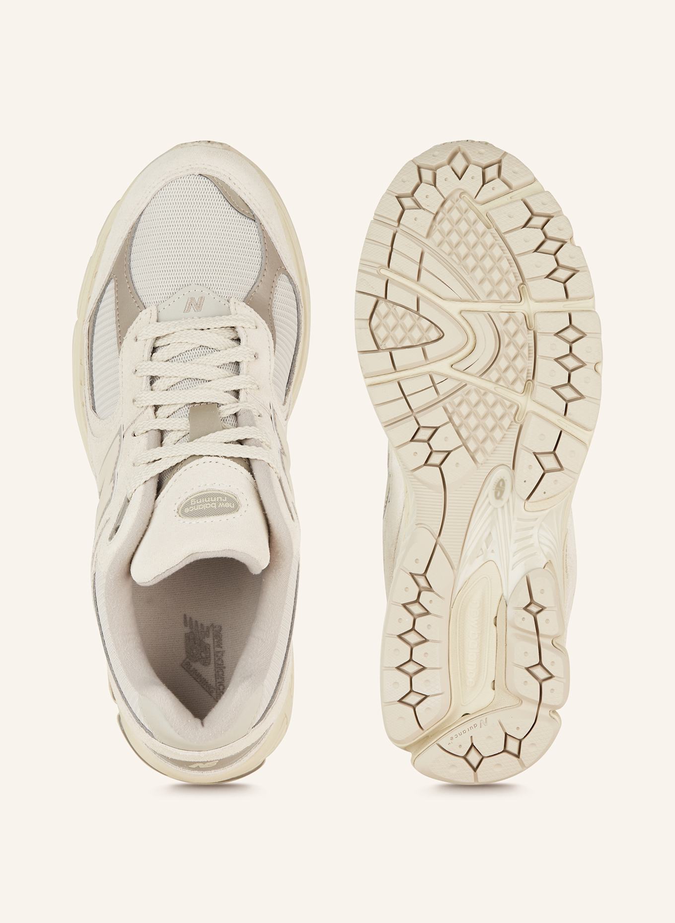 new balance Sneakersy 2002: JASNOCZARY/ BEŻOWY