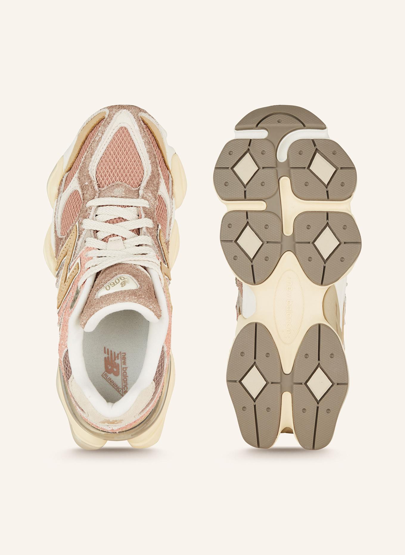 new balance Sneaker 9060: ROSÉ / BEIGE / BRAUN