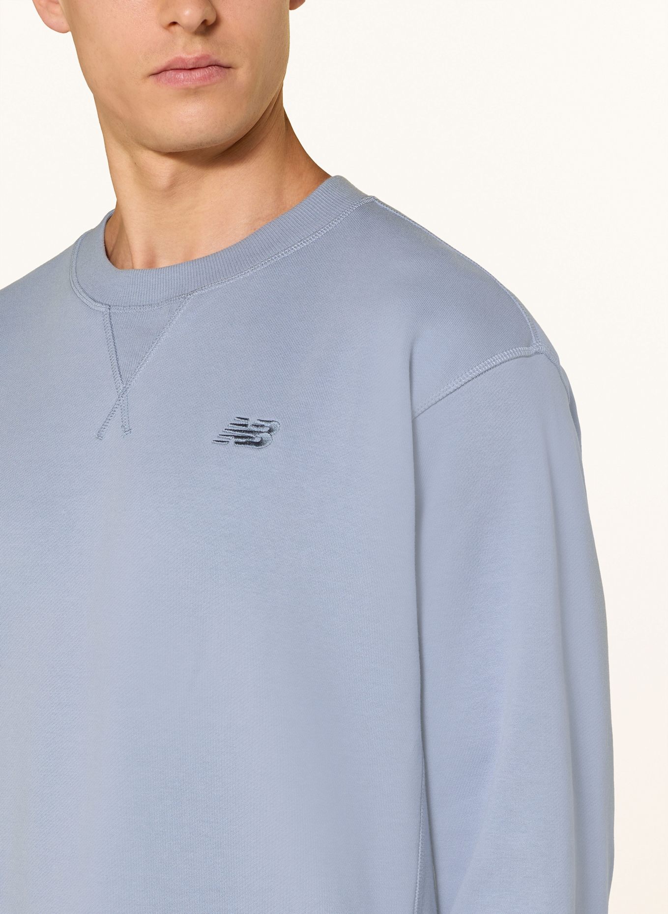 new balance Sweatshirt ATHLETICS: HELLBLAU