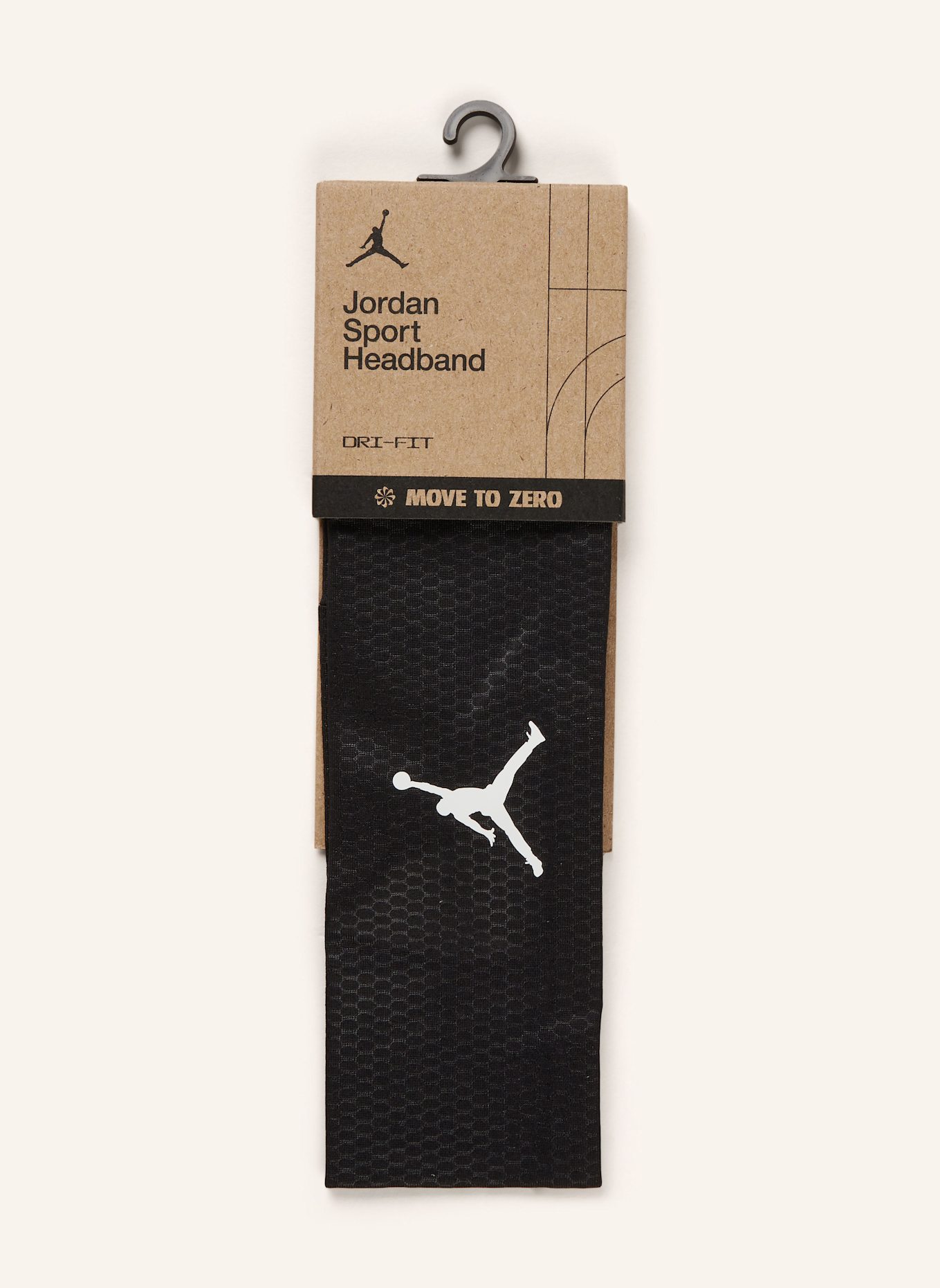 JORDAN Stirnband PERFORMANCE SPORT: SCHWARZ