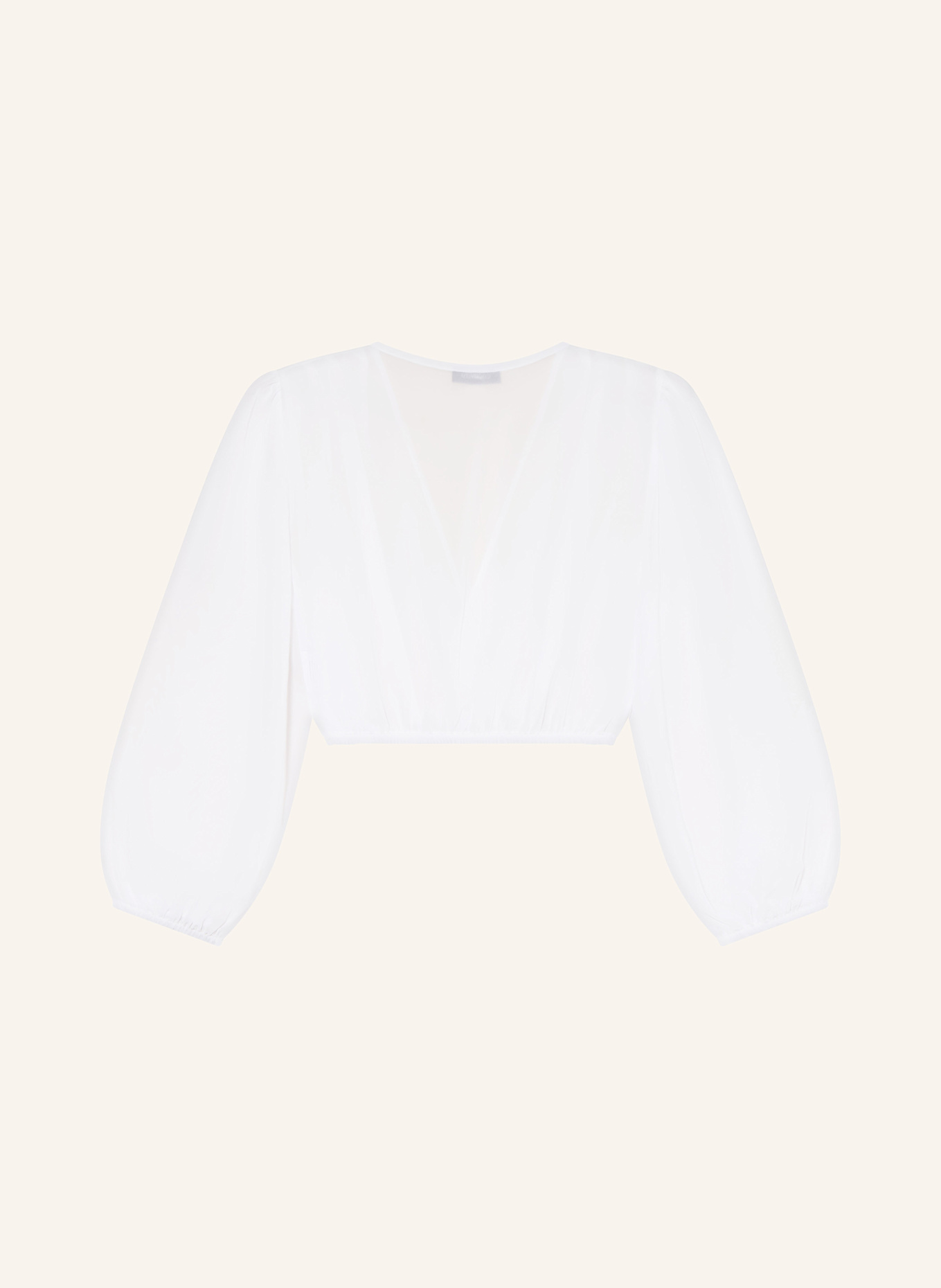 CocoVero Dirndlbluse IDA mit 3/4-Arm: WEISS