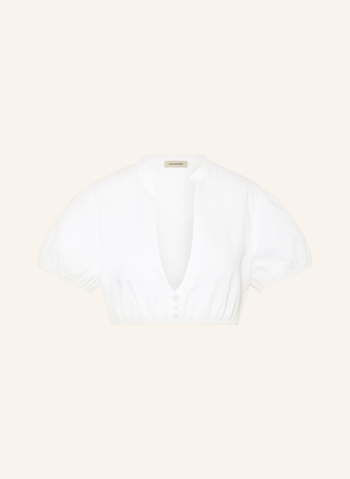 CocoVero Dirndlbluse LANA: WEISS