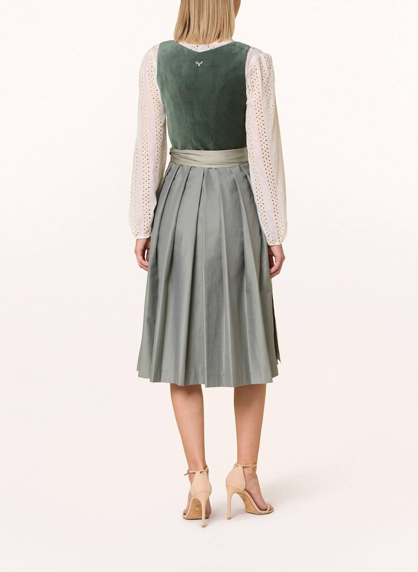 CocoVero Dirndl JANNI: GRÜN/ HELLGRÜN