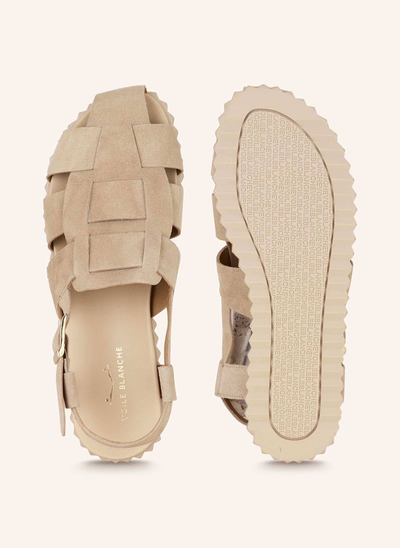 VOILE BLANCHE Sandály ALICE: BÉŽOVÁ