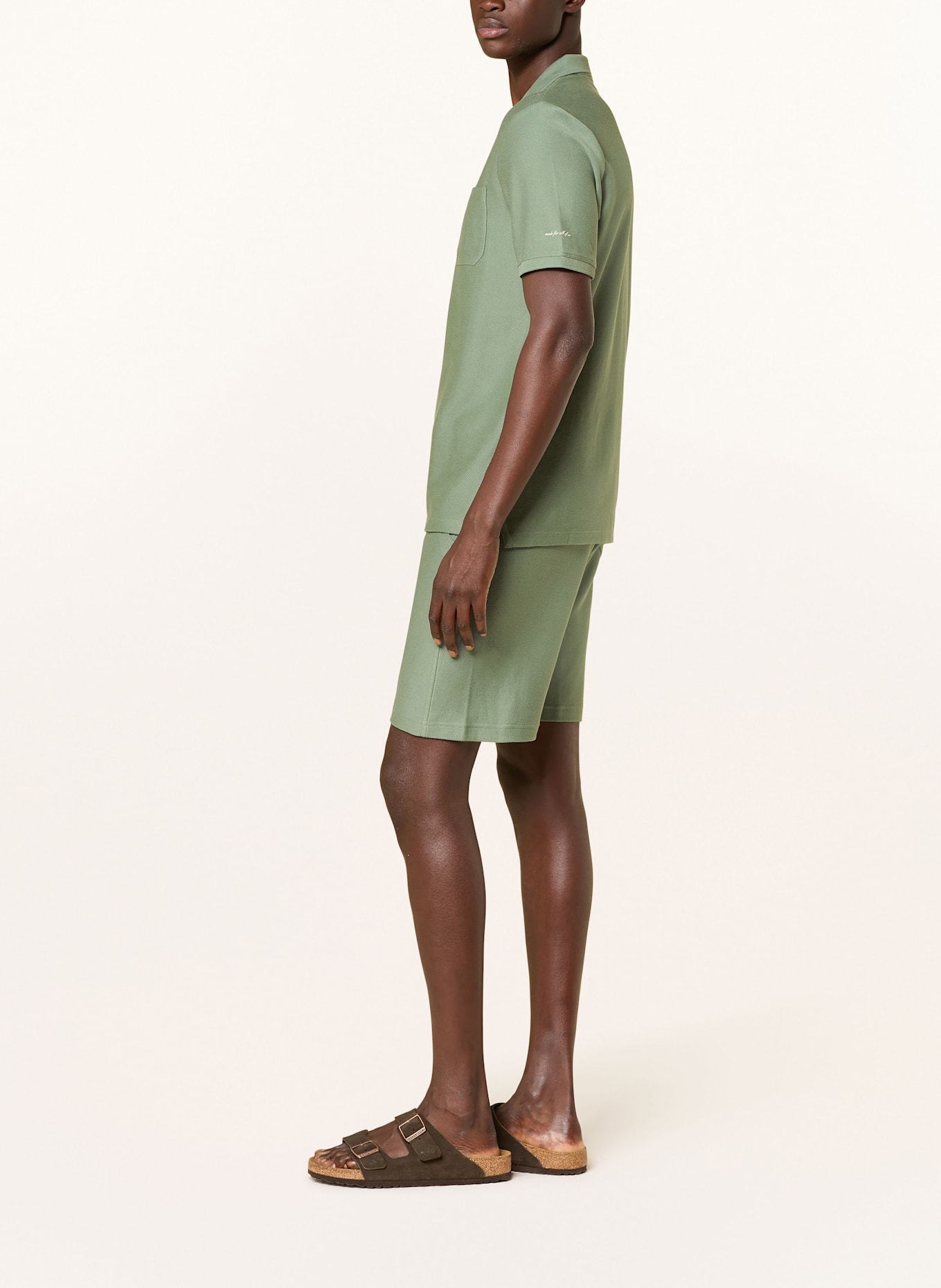 COLOURS & SONS Jersey sweatshirt shorts: GREEN