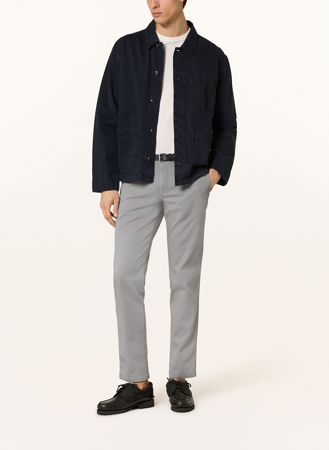 HILTL Chinosy slim fit: JASNONIEBIESKI