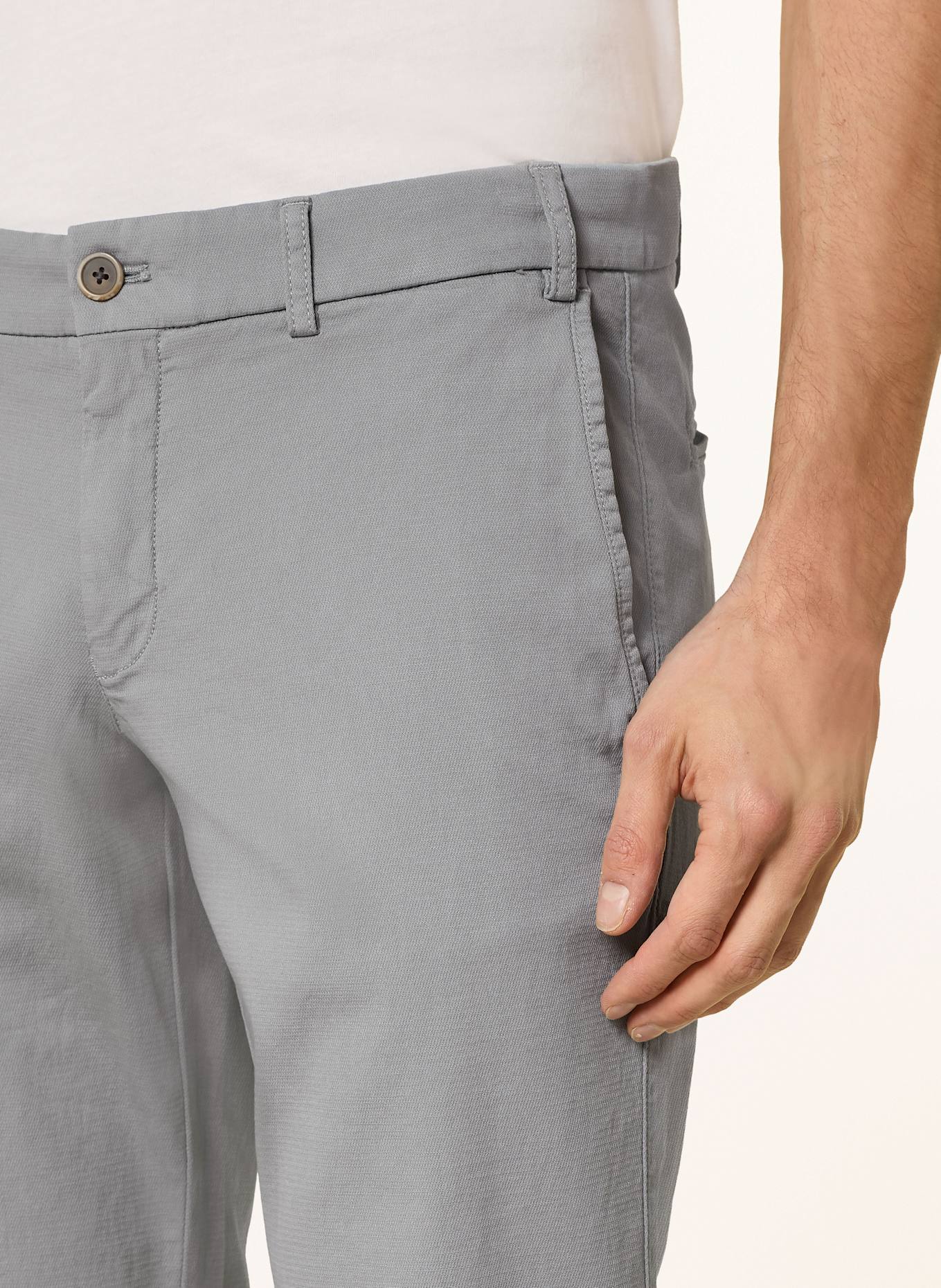 HILTL Chinosy slim fit: JASNONIEBIESKI