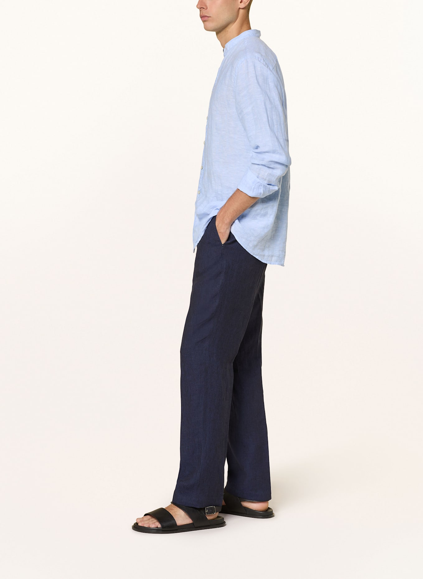 HILTL Chino Extra Slim Fit: DUNKELBLAU