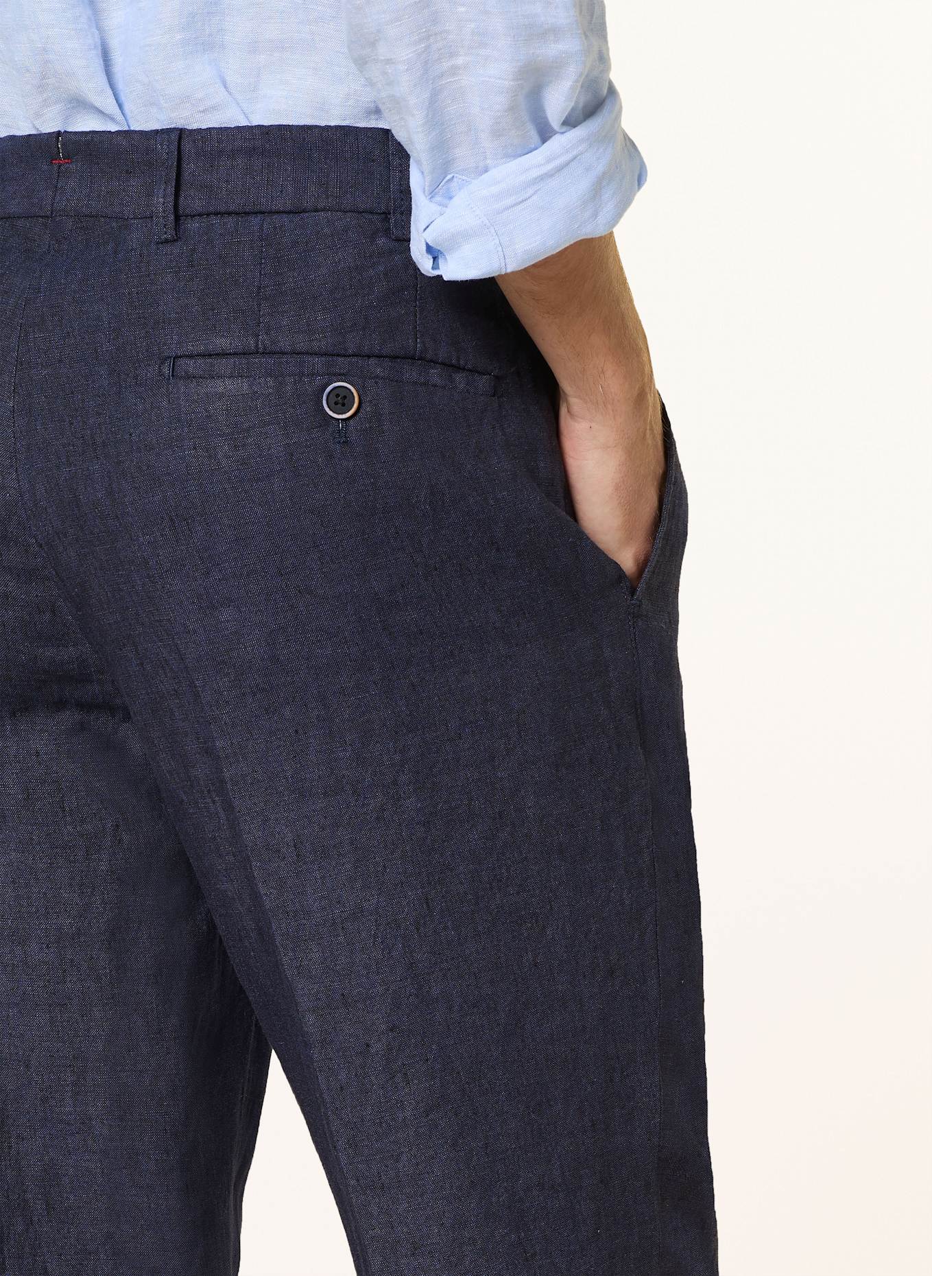 HILTL Chino Extra Slim Fit: DUNKELBLAU