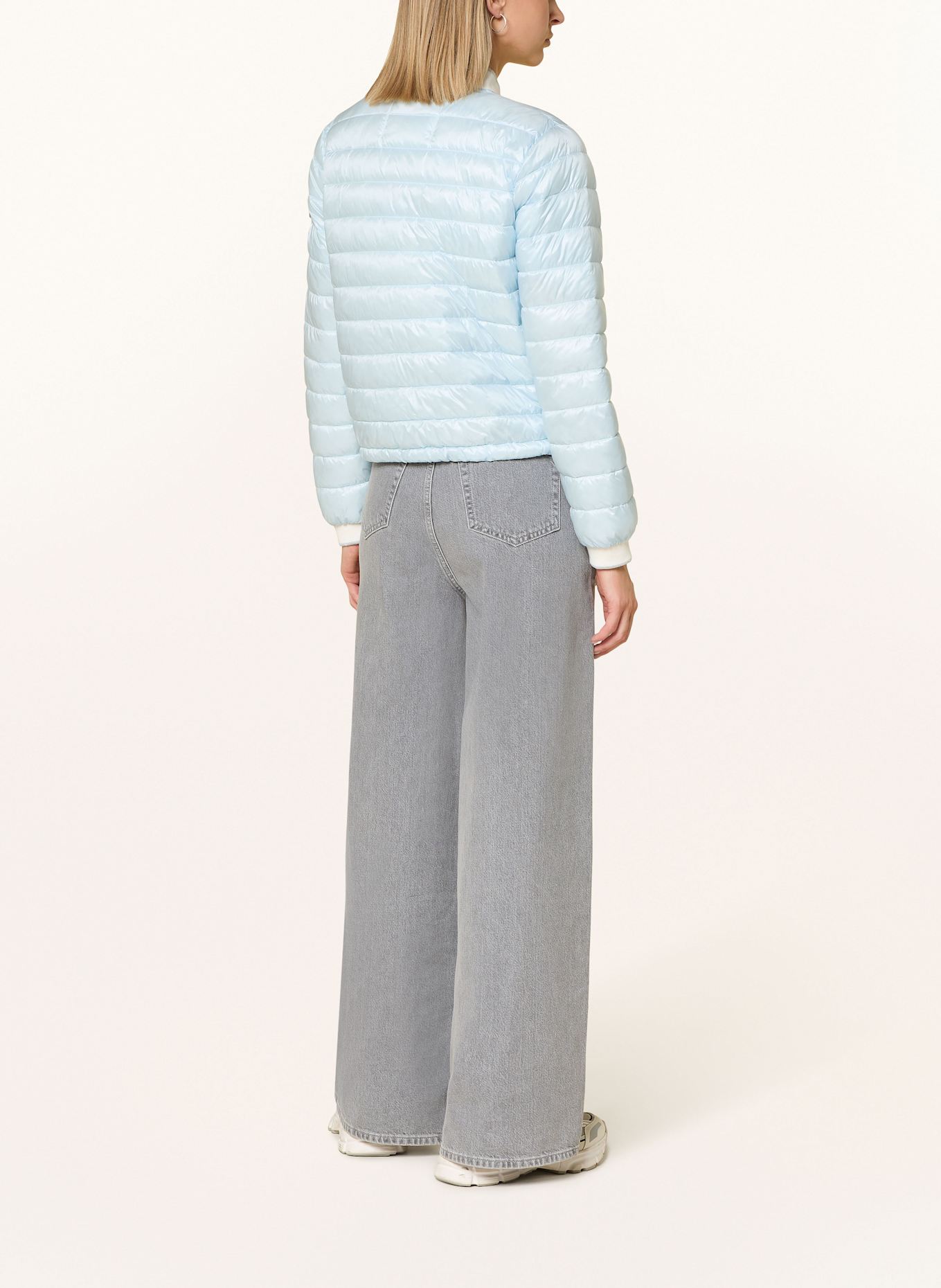 FRIEDA & FREDDIES Blouson KEIRA mit Glitzergarn: HELLBLAU
