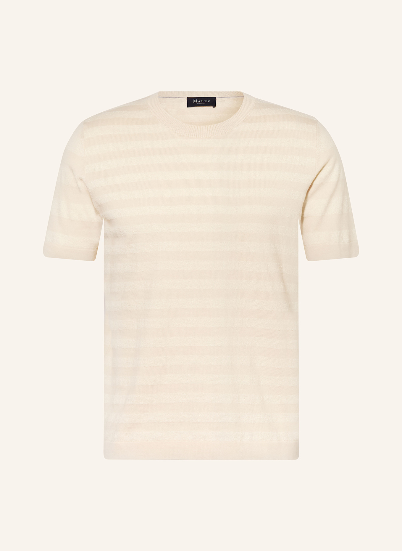 MAERZ MUENCHEN Strickshirt: ECRU