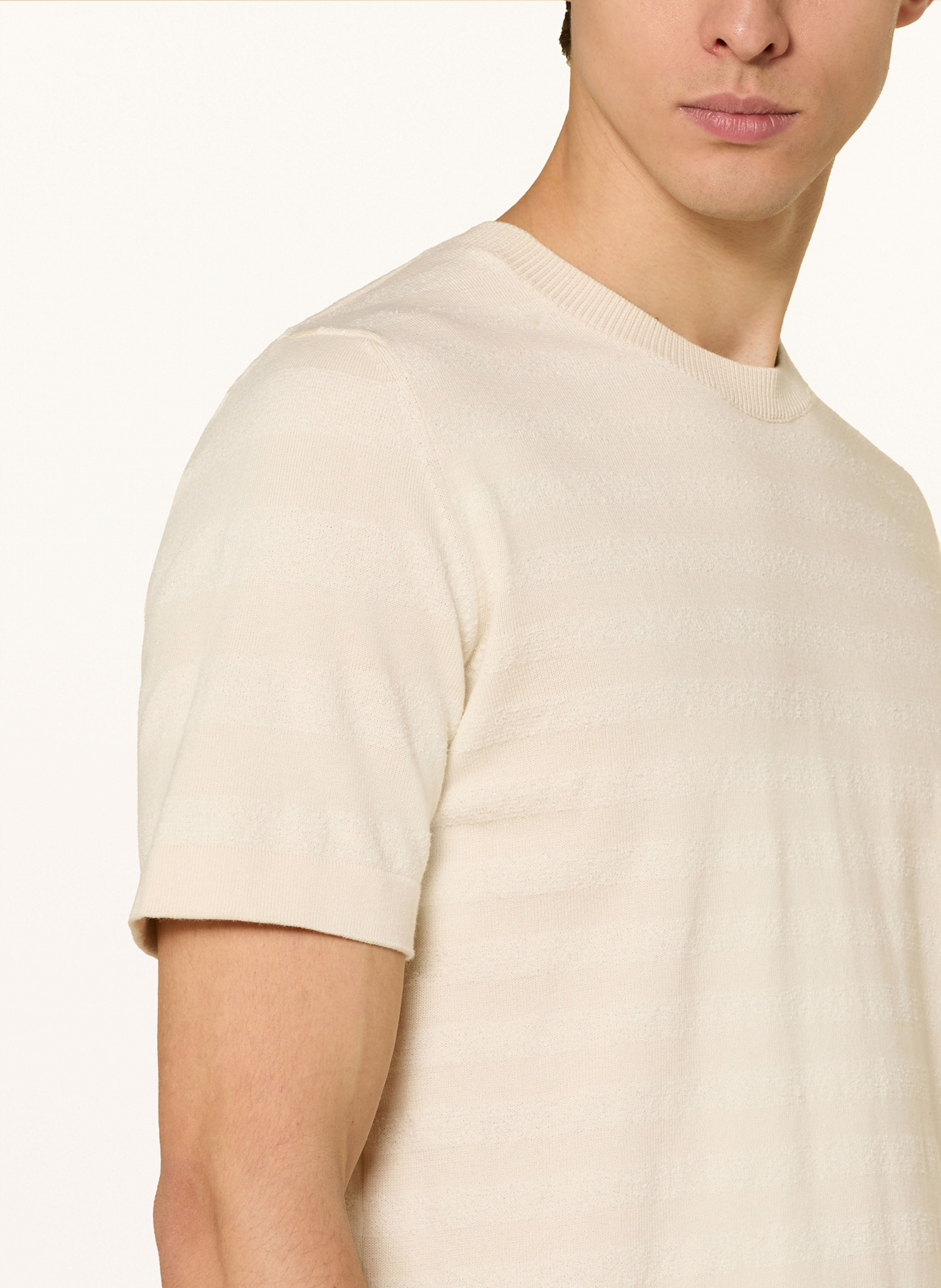 MAERZ MUENCHEN Strickshirt: ECRU