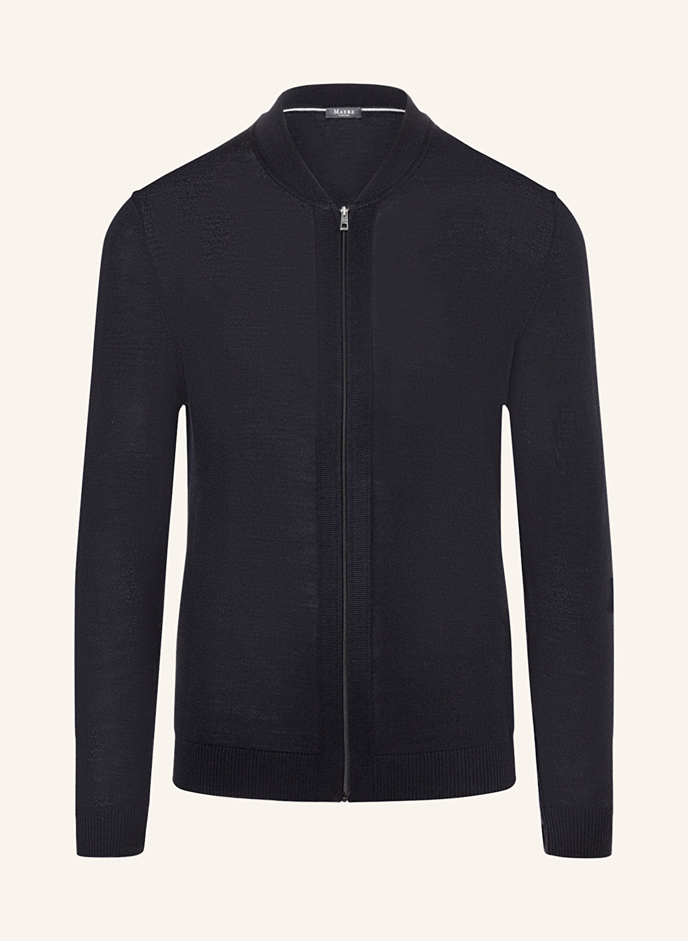 MAERZ MUENCHEN Strickjacke: DUNKELBLAU