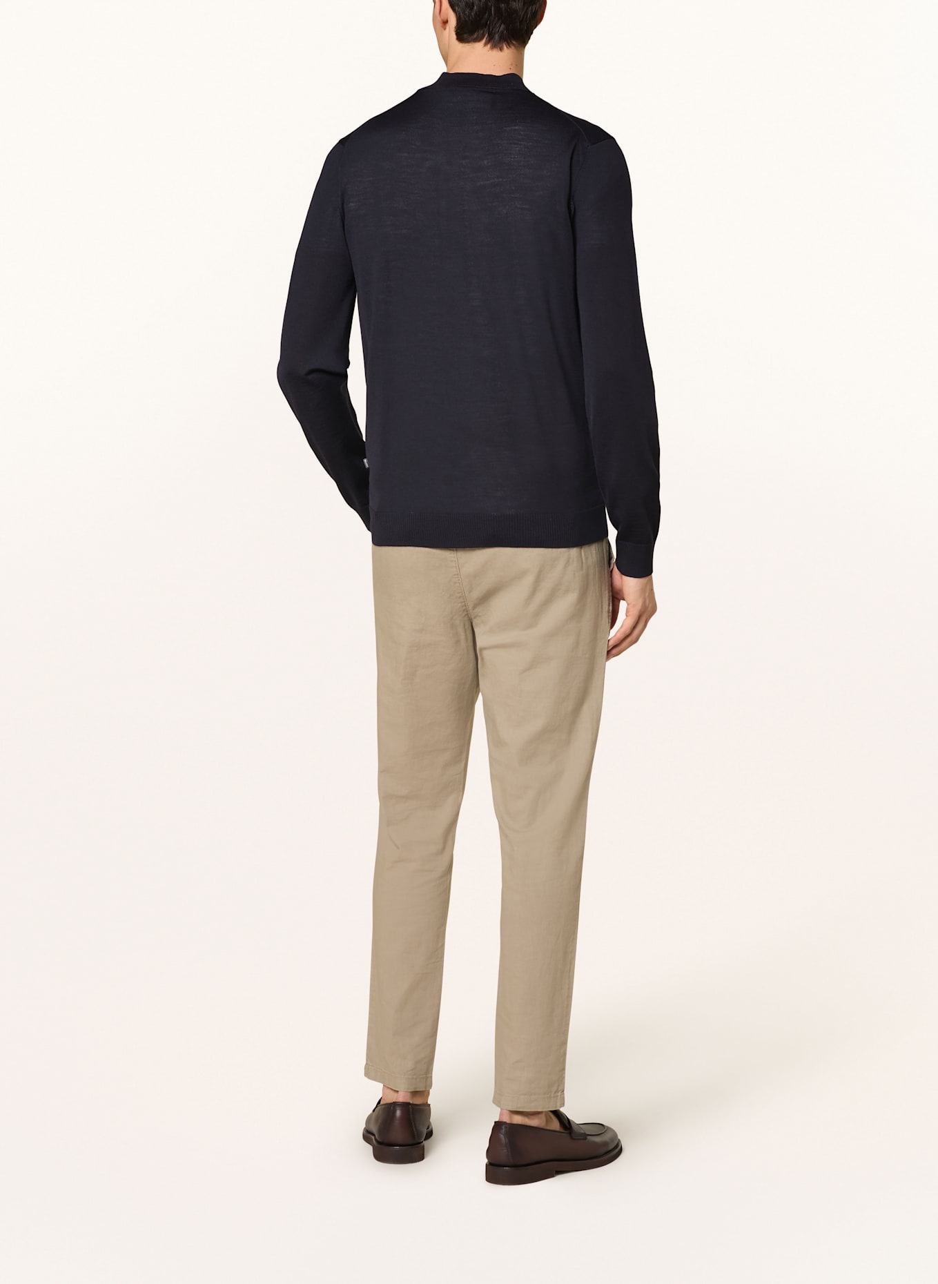 MAERZ MUENCHEN Strickjacke: DUNKELBLAU