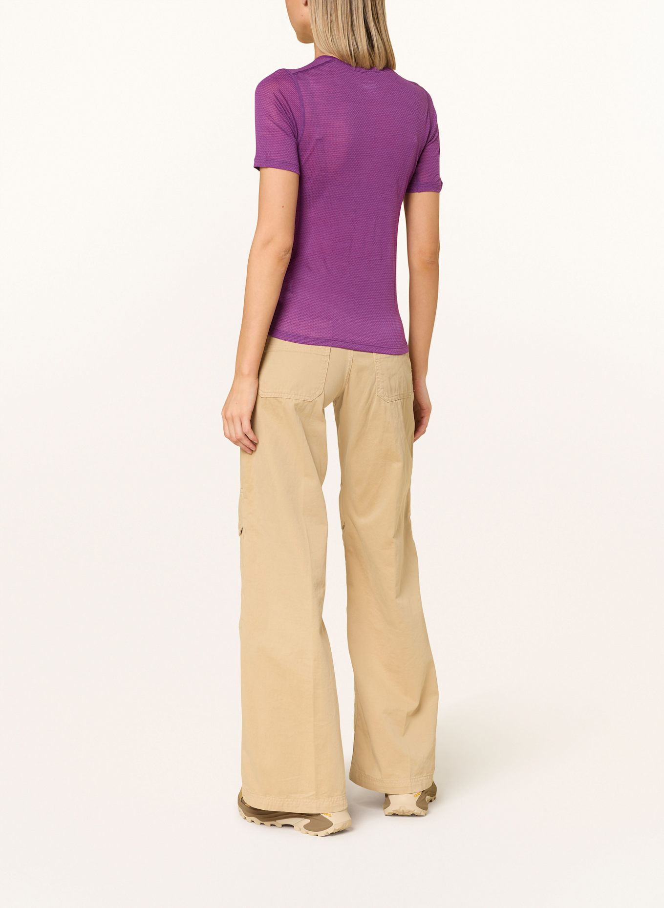 icebreaker T-Shirt MERINOMIX 75 COOL-LITE™: LILA