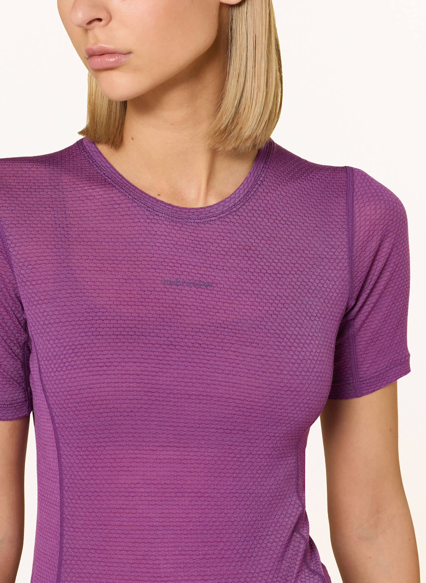 icebreaker T-Shirt MERINOMIX 75 COOL-LITE™: LILA