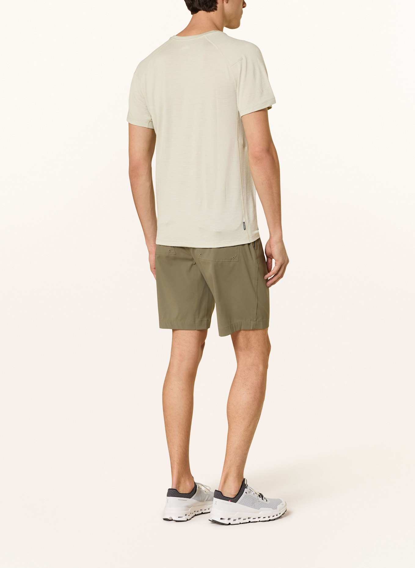 icebreaker T-Shirt MER 200 ELEVATION: BEIGE