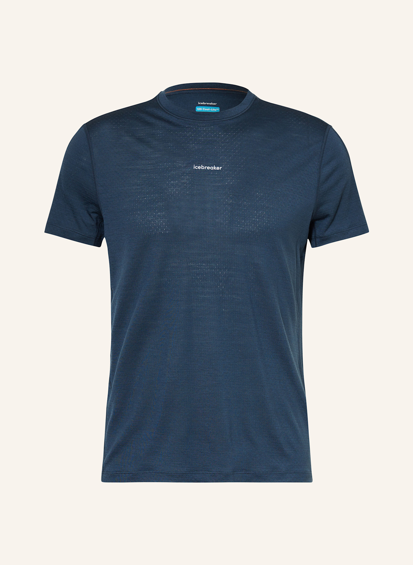 icebreaker T-Shirt 125 COOL-LITE™ MERINO BLEND SPHERE III: DUNKELBLAU