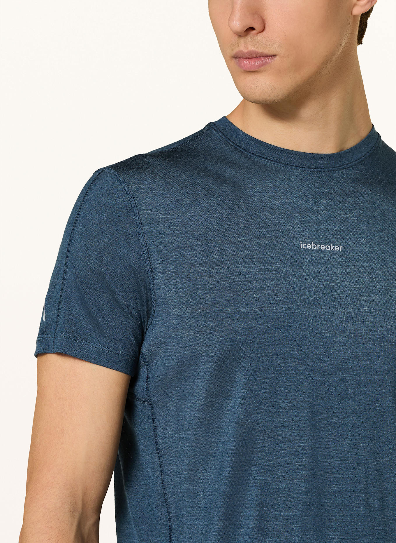icebreaker T-Shirt 125 COOL-LITE™ MERINO BLEND SPHERE III: DUNKELBLAU