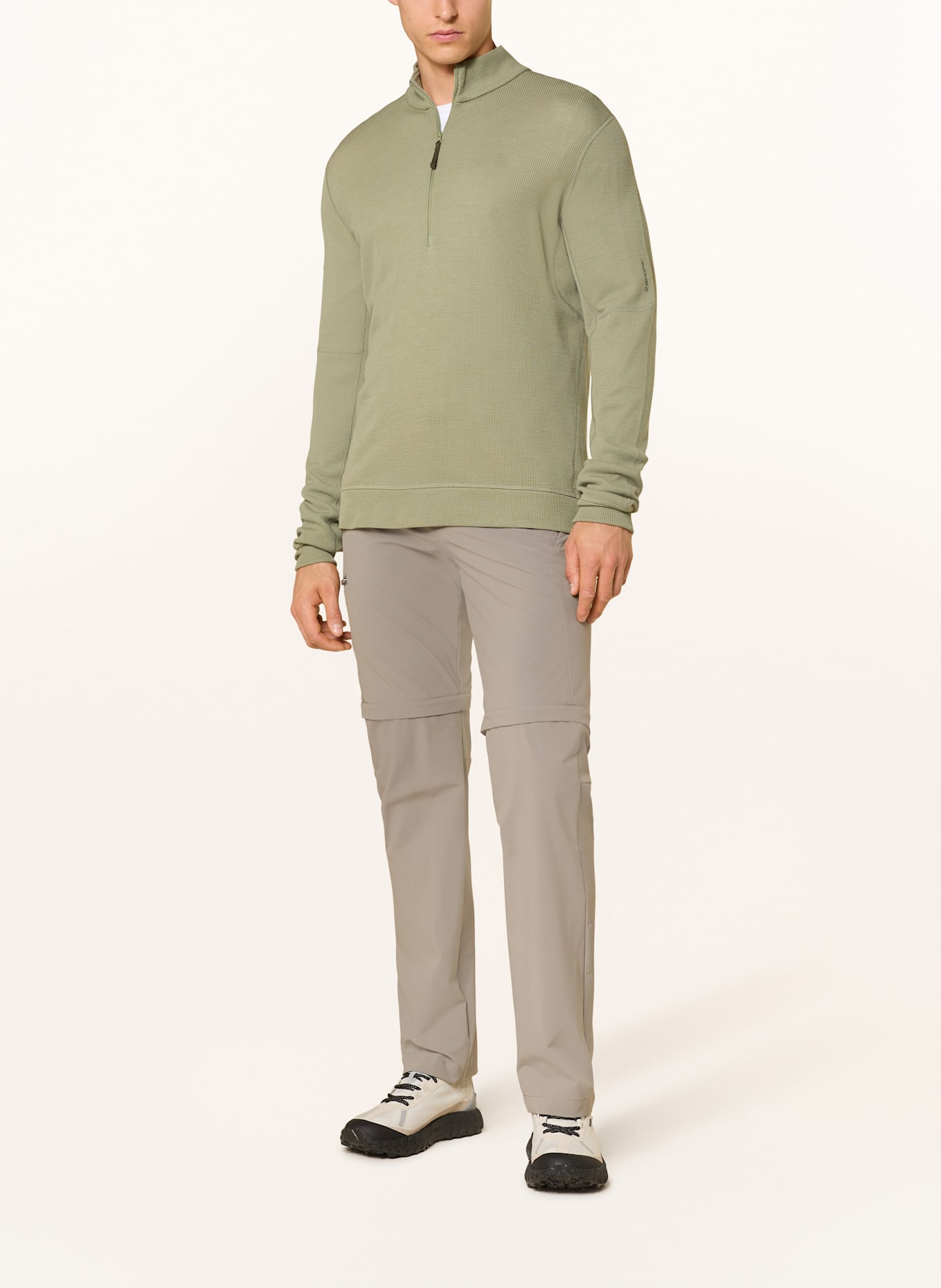icebreaker Strat intermediar MERINO 260: OLIV