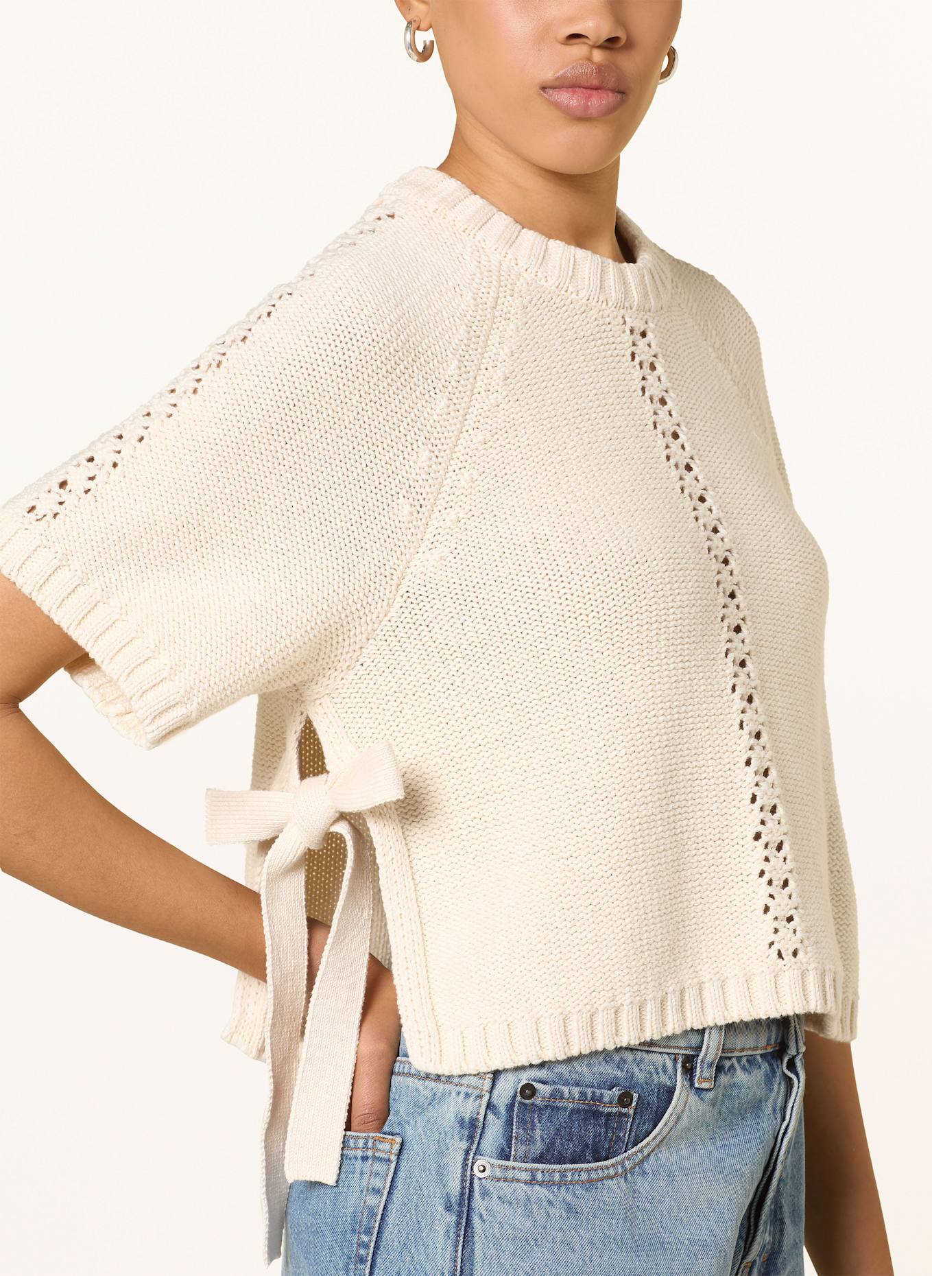 Y.A.S. Dzianinowa koszulka: ECRU