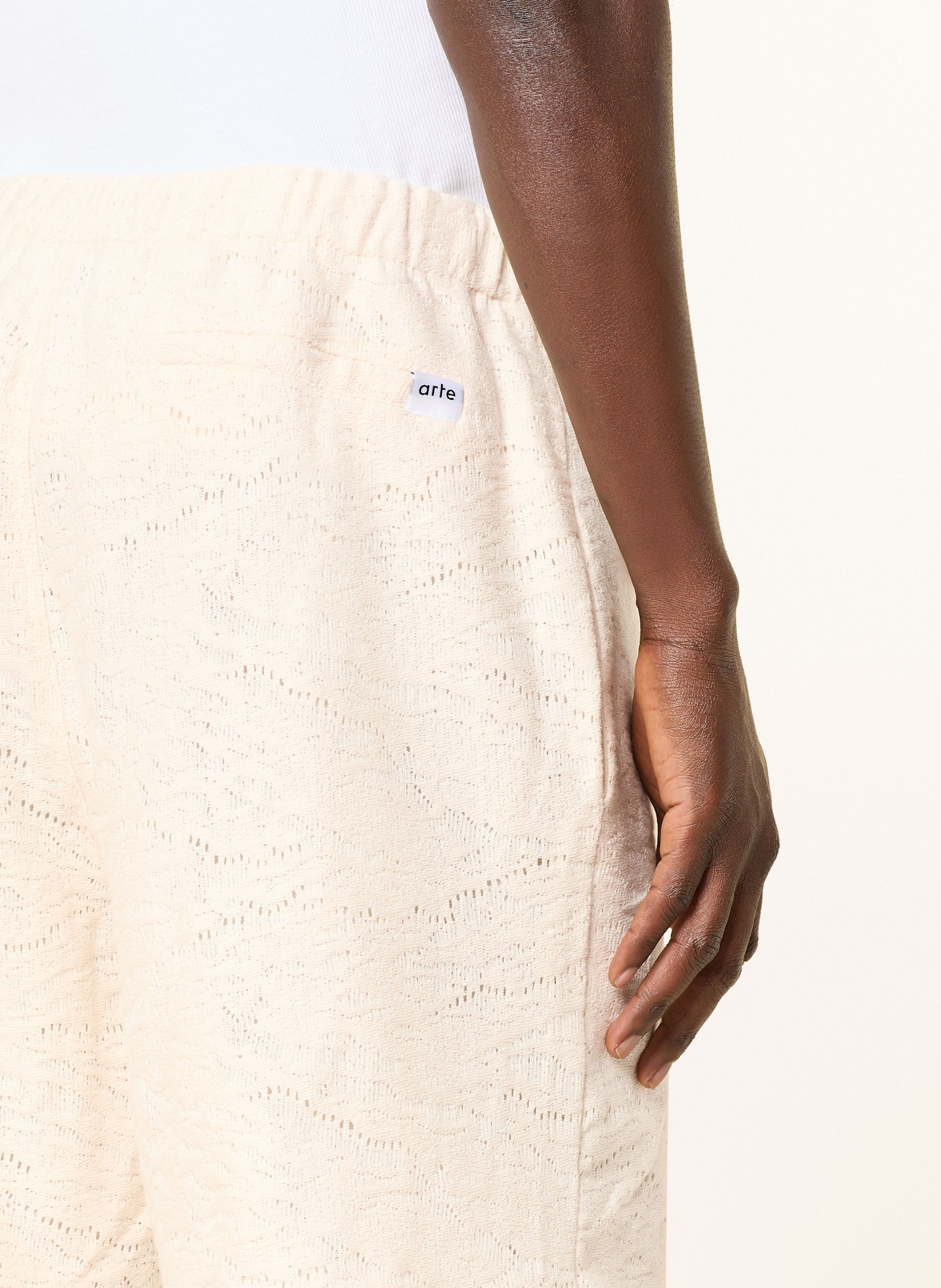 Arte Antwerp Strickshorts, Farbe: CREME (Bild 6)