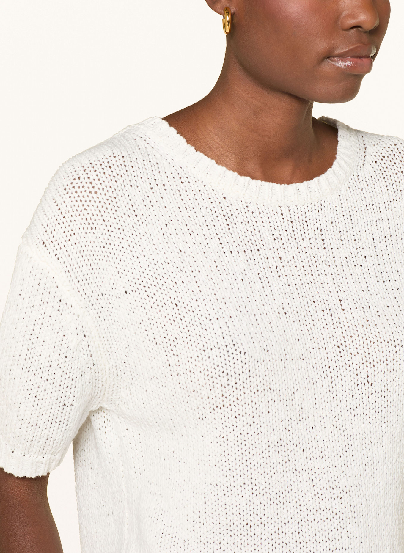 CATNOIR Strickshirt: WEISS