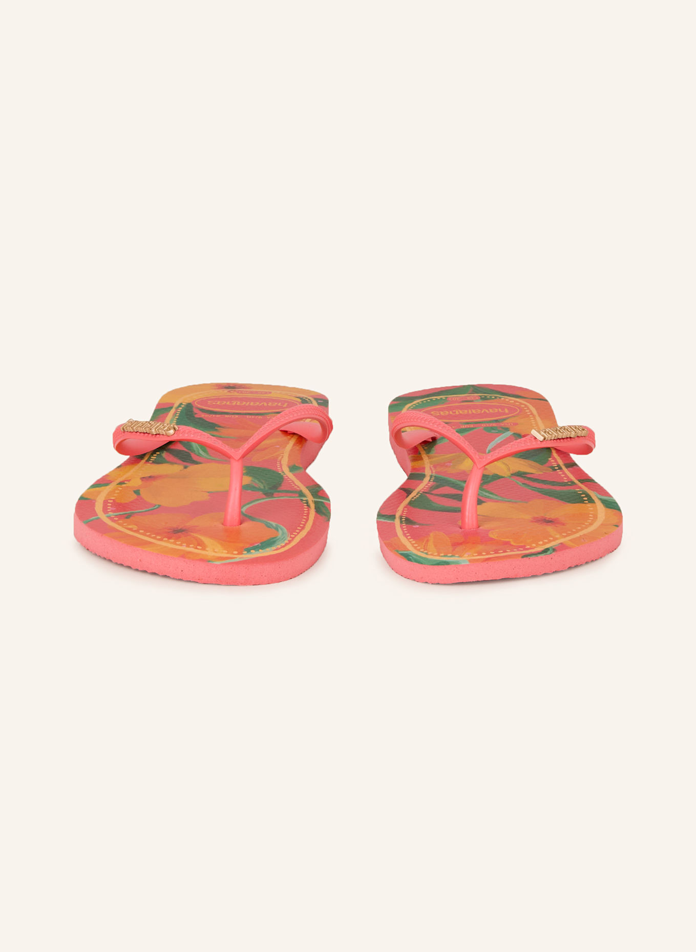 havaianas Zehentrenner TROPICAL: HELLROT / ORANGE