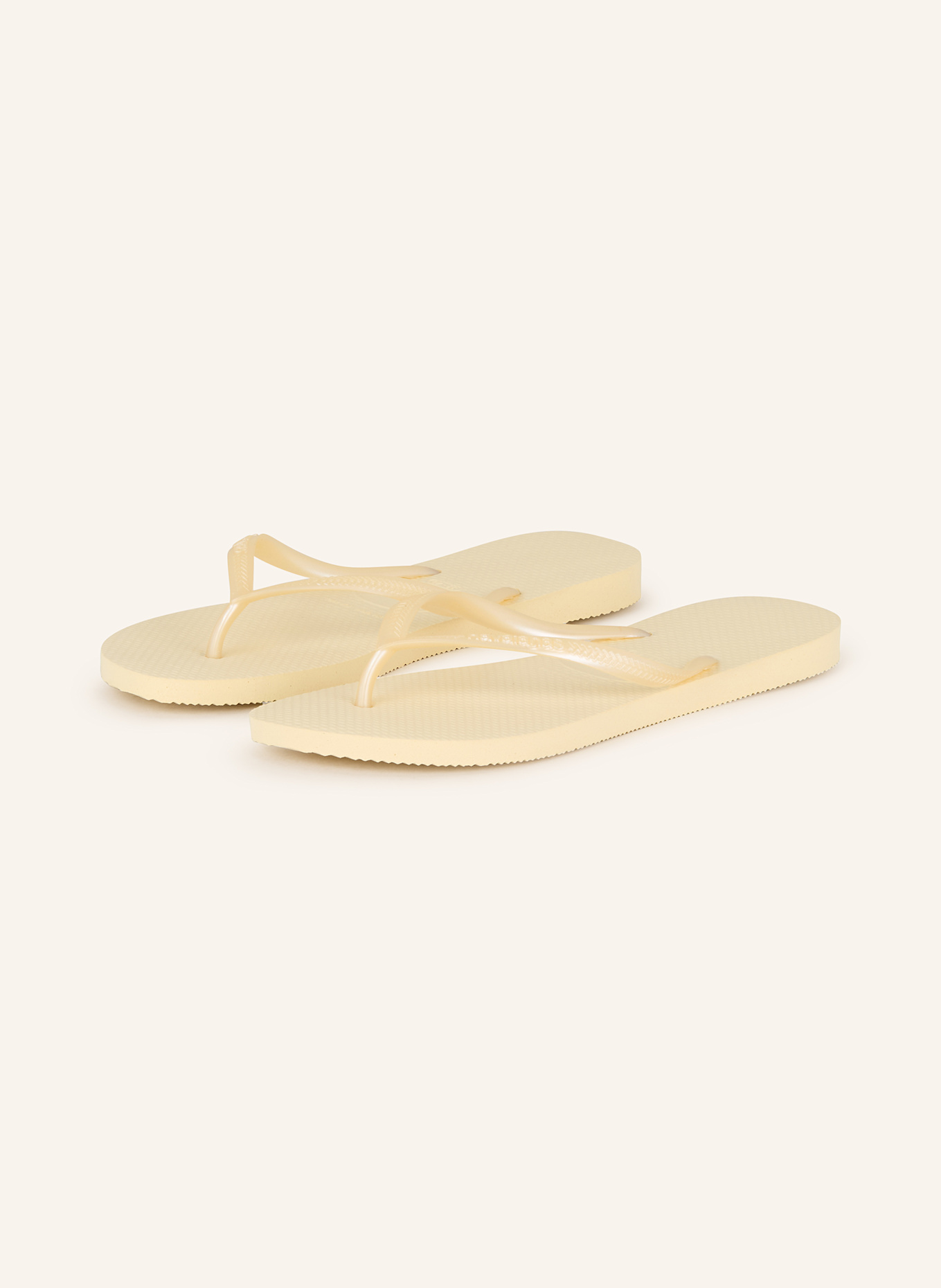 havaianas Flip flops SLIM: LIGHT YELLOW