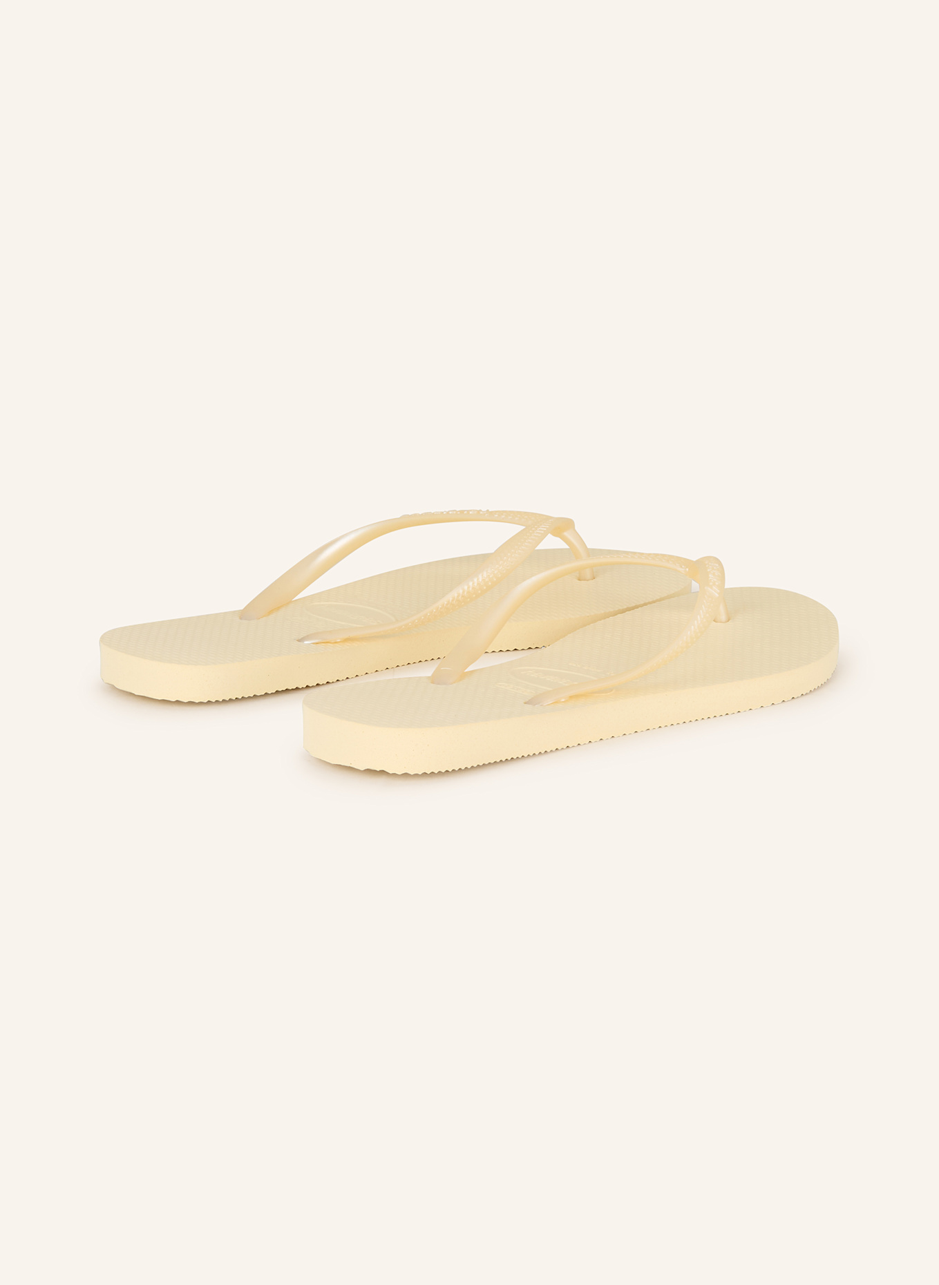 havaianas Flip flops SLIM: LIGHT YELLOW