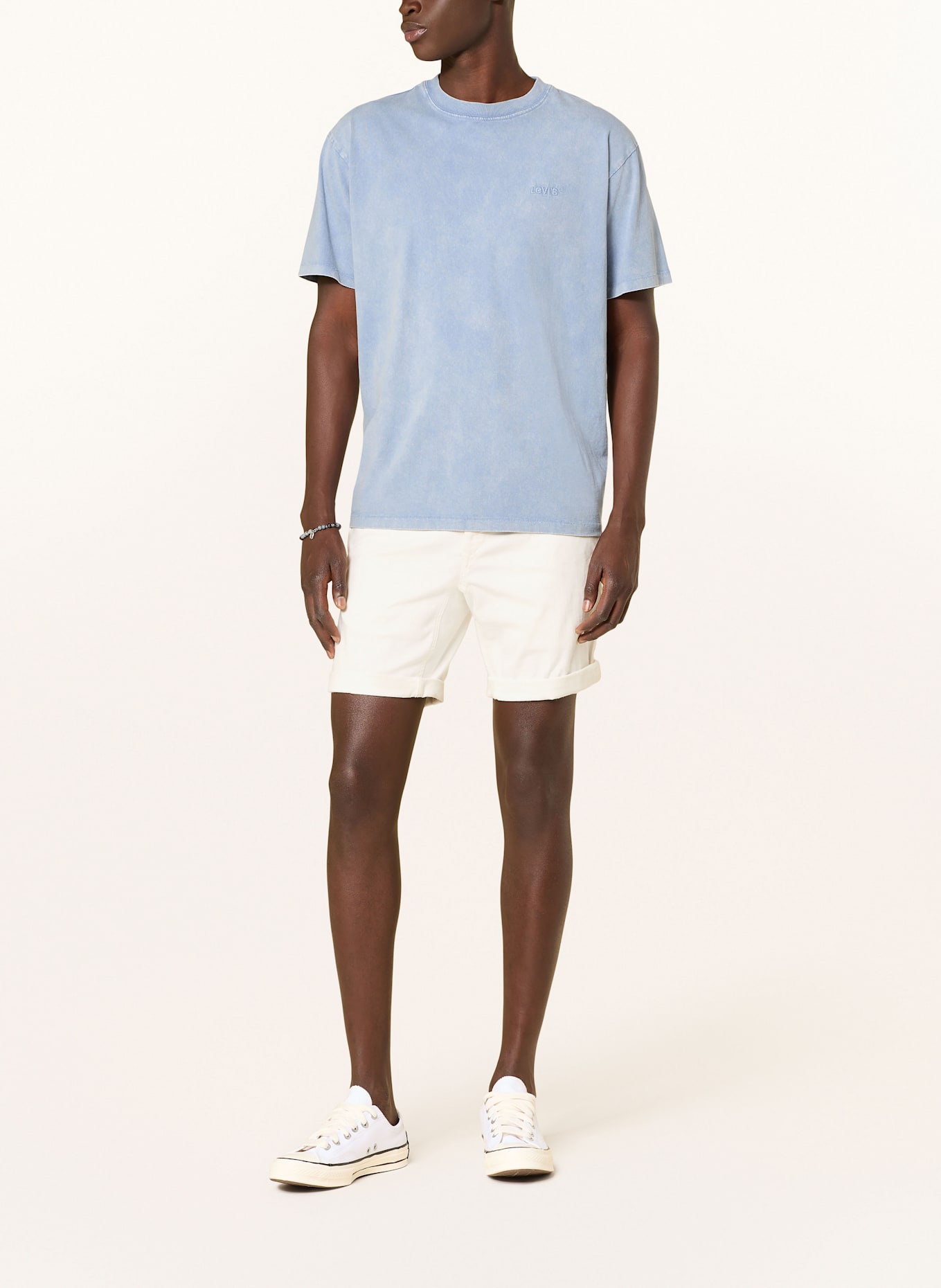 REPLAY Jeansshorts BENNI Regular Fit: 011 NATURAL WHITE